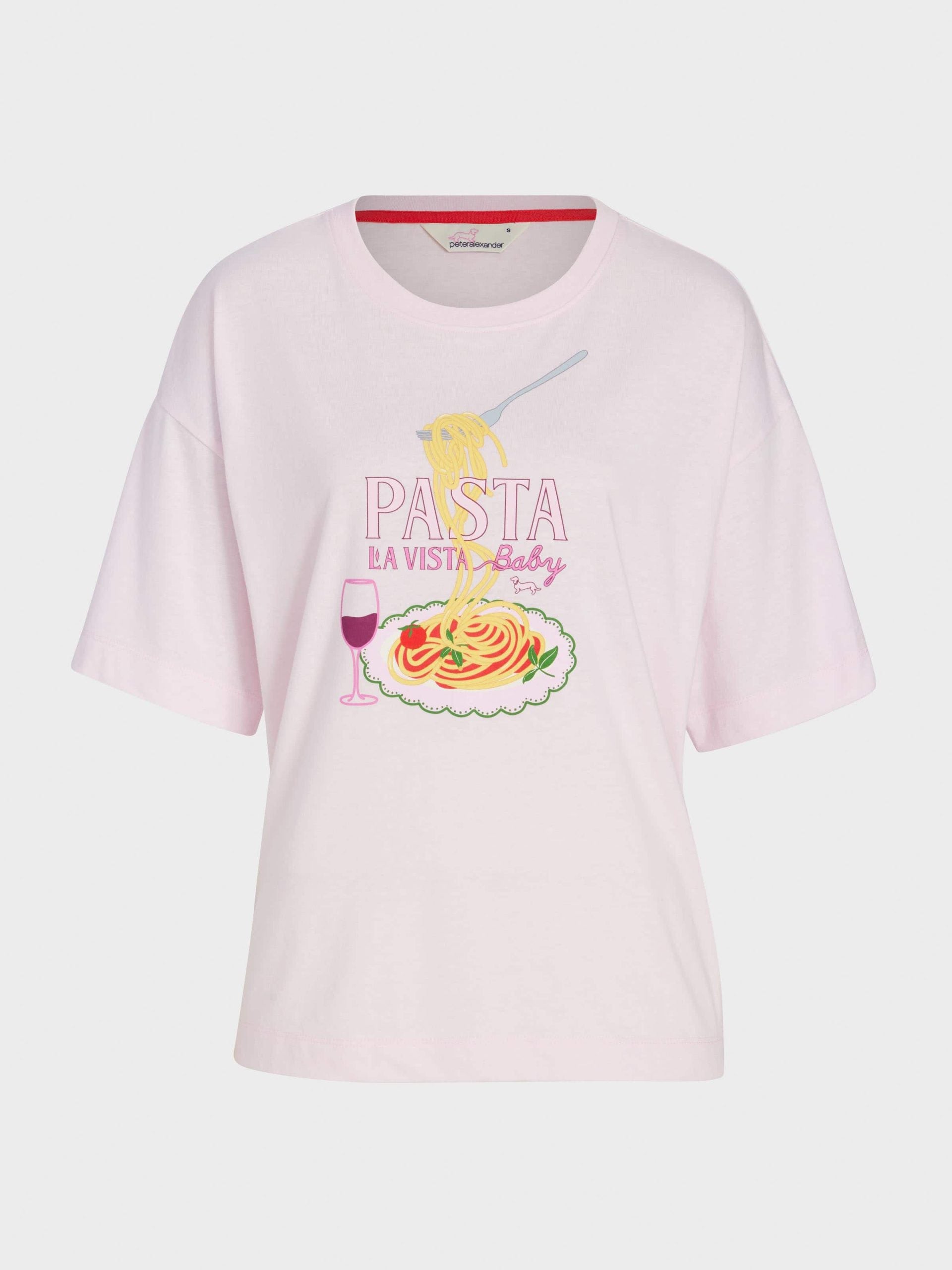 Pasta Tee pink