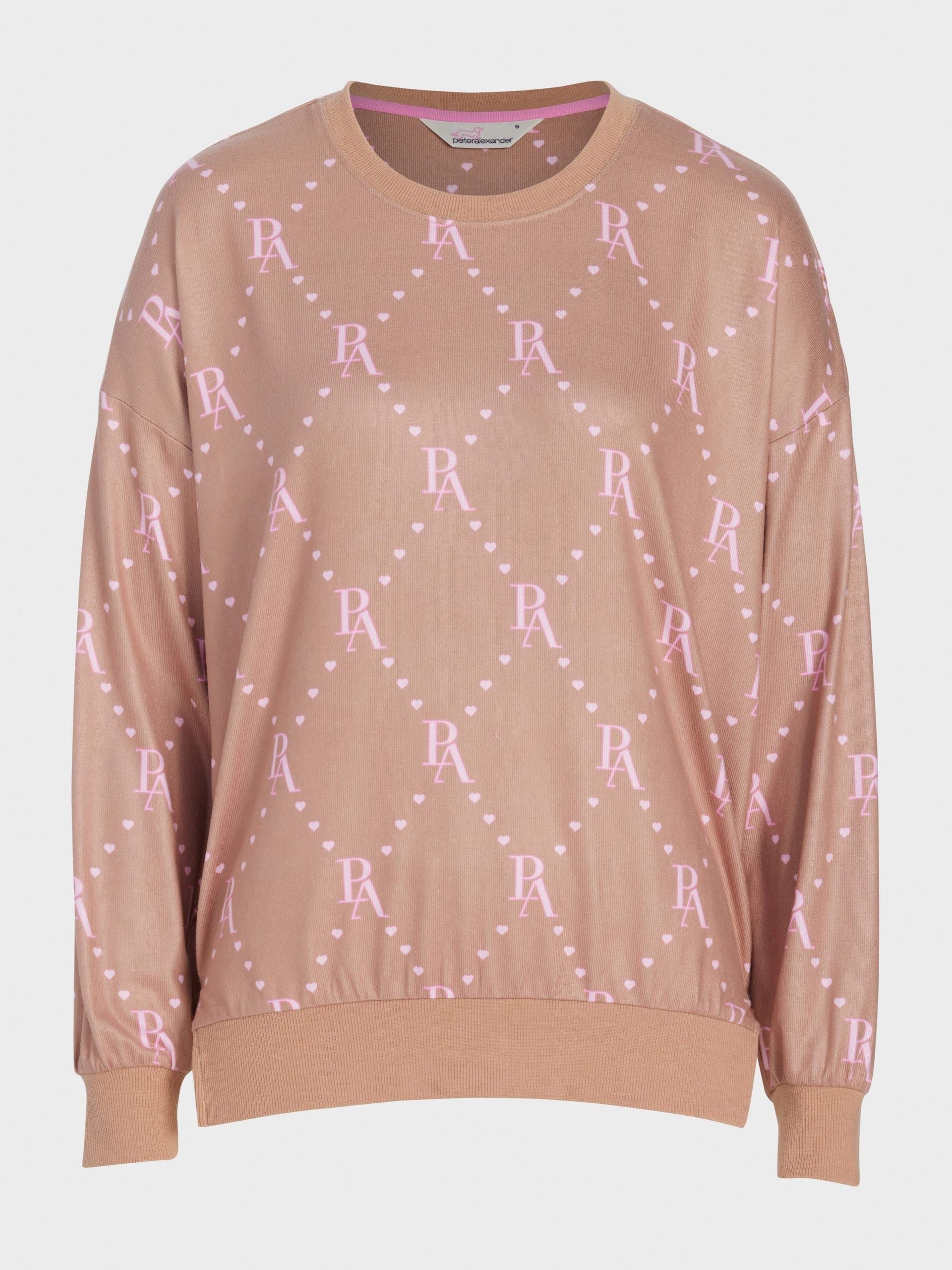 Caramel Logo Plush Sweater multi