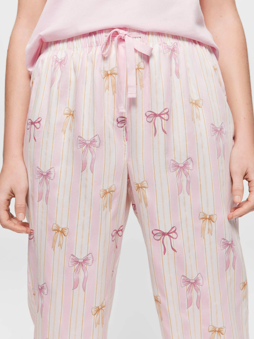 Bow Stripe 3/4 Pj Pant multi