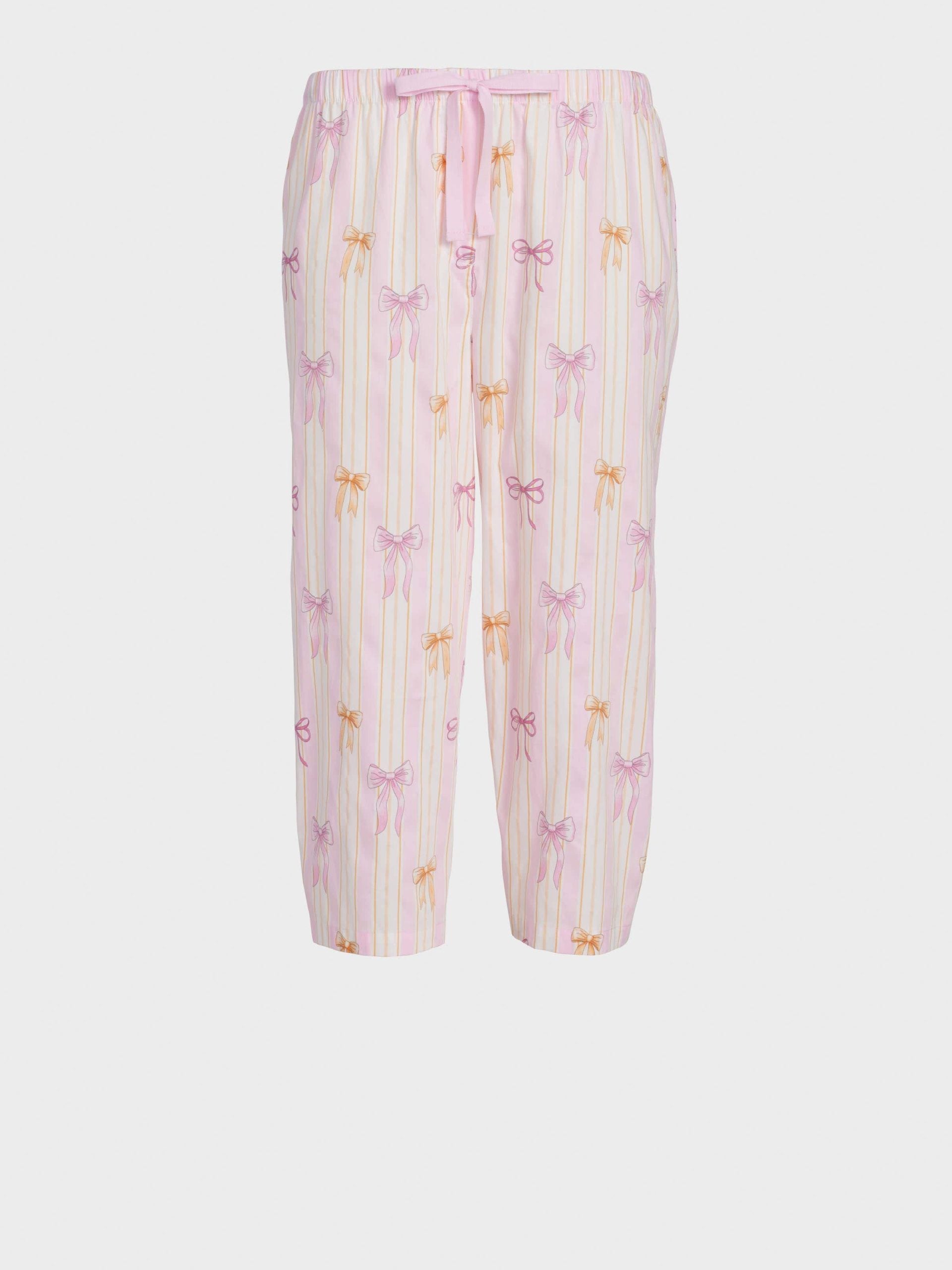 Bow Stripe 3/4 Pj Pant multi
