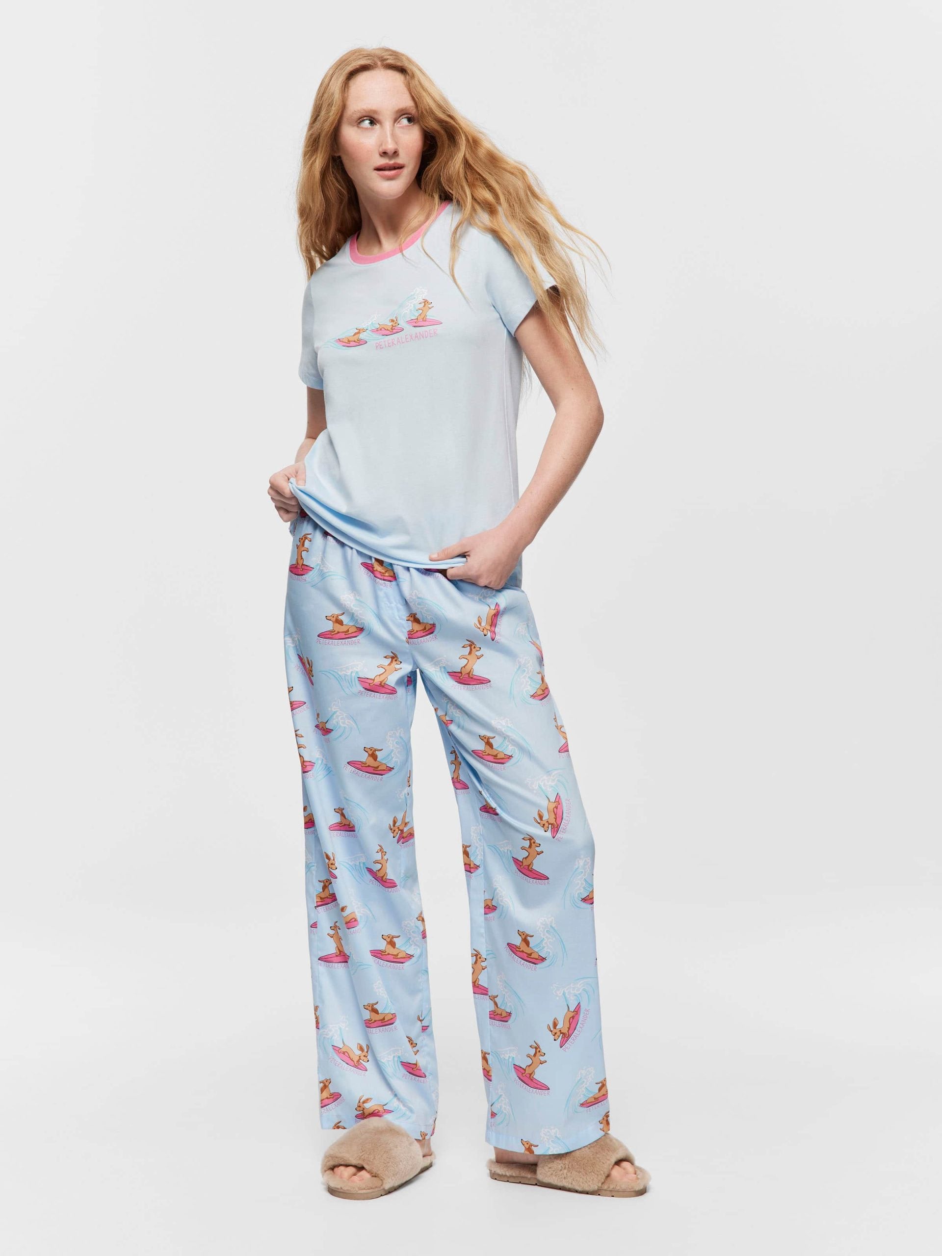 Surf Dog Tee blue