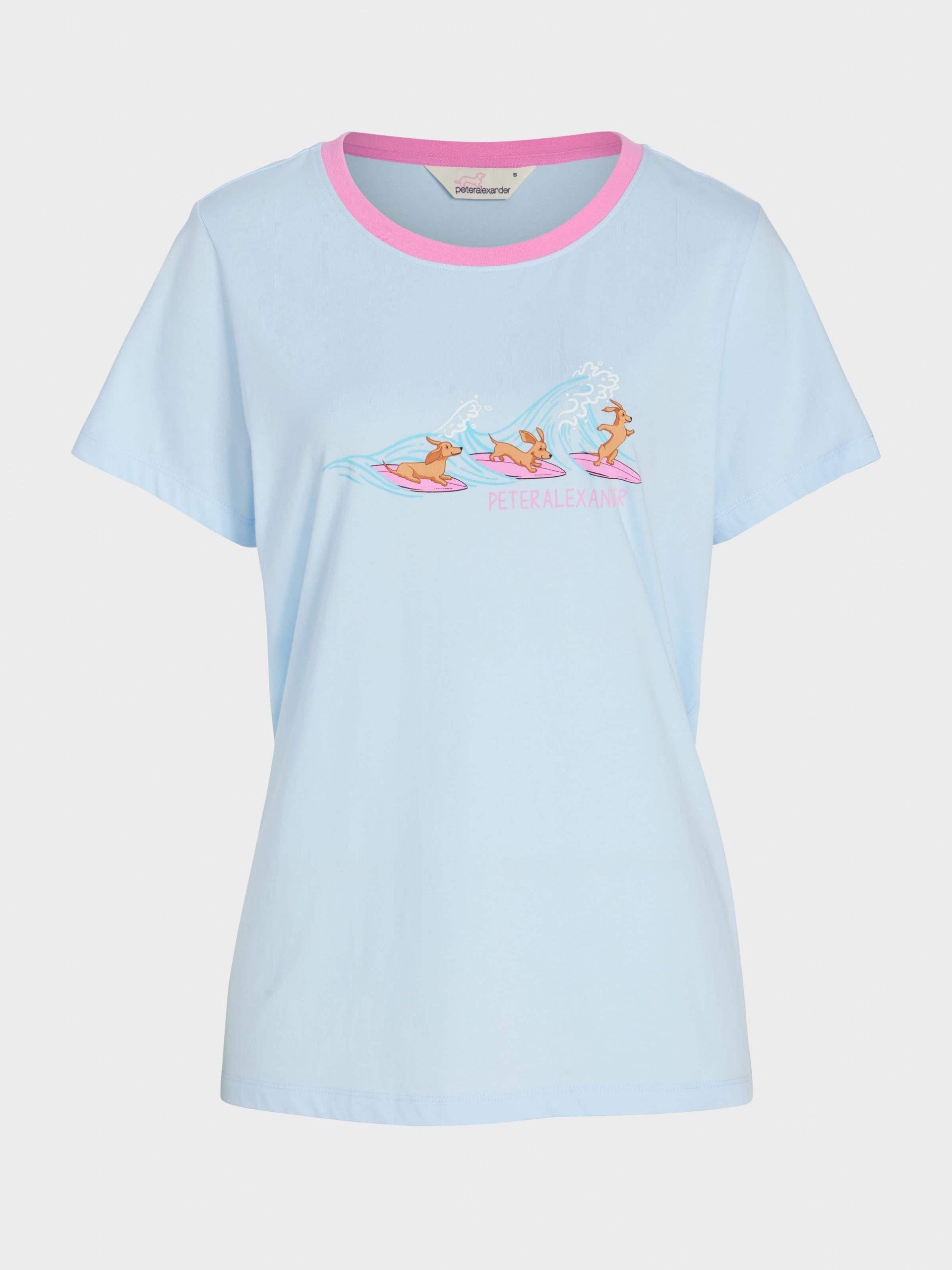 Surf Dog Tee blue