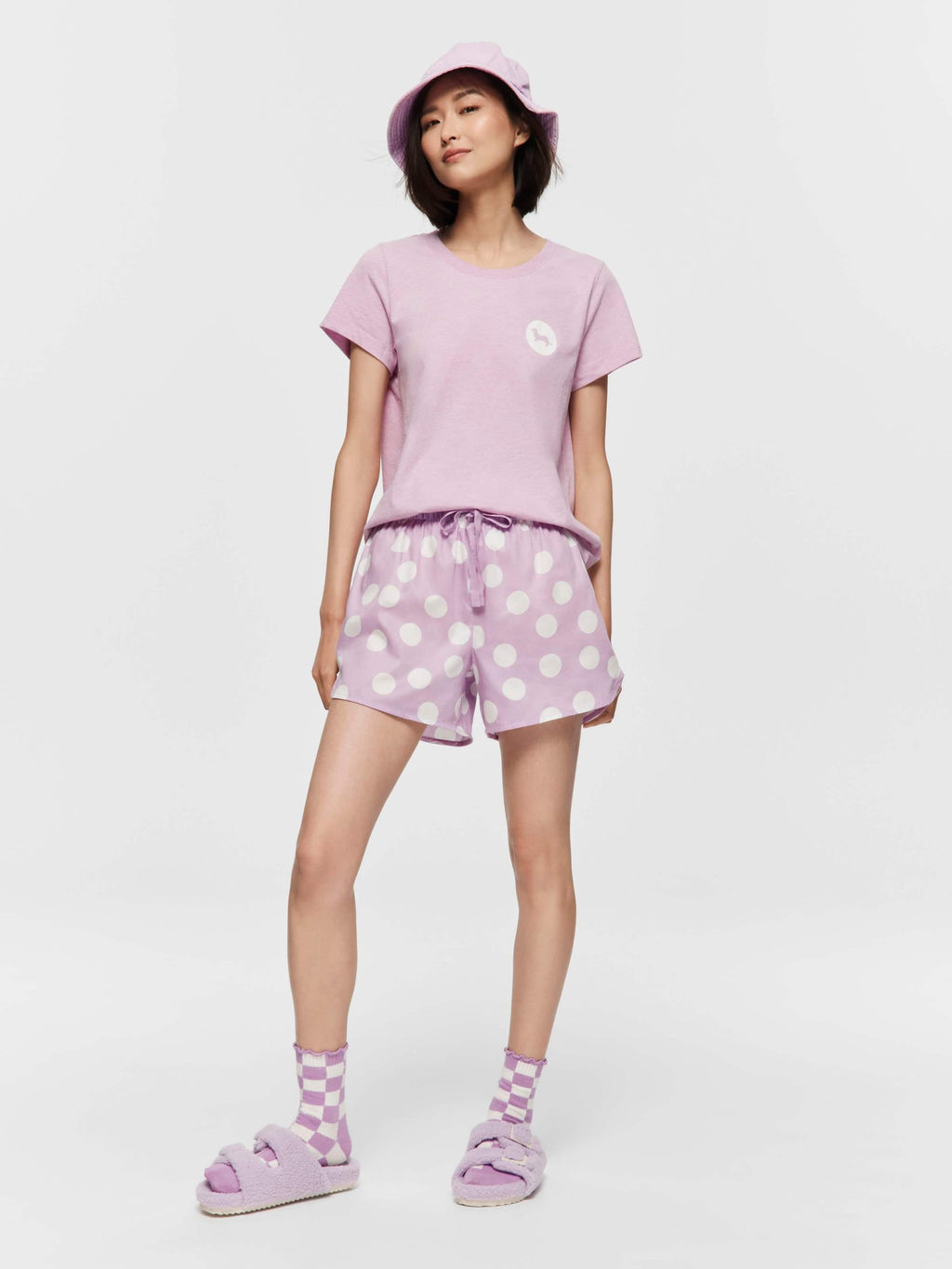 Lilac Spot Short multi