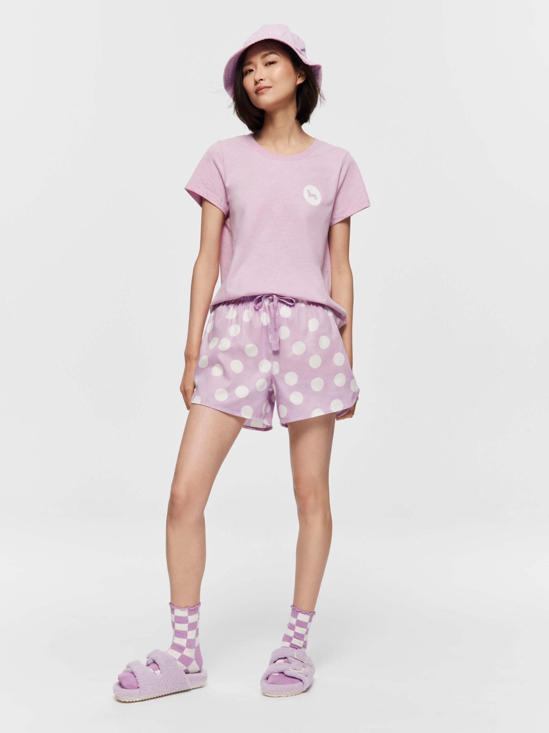Lilac Spot Short multi