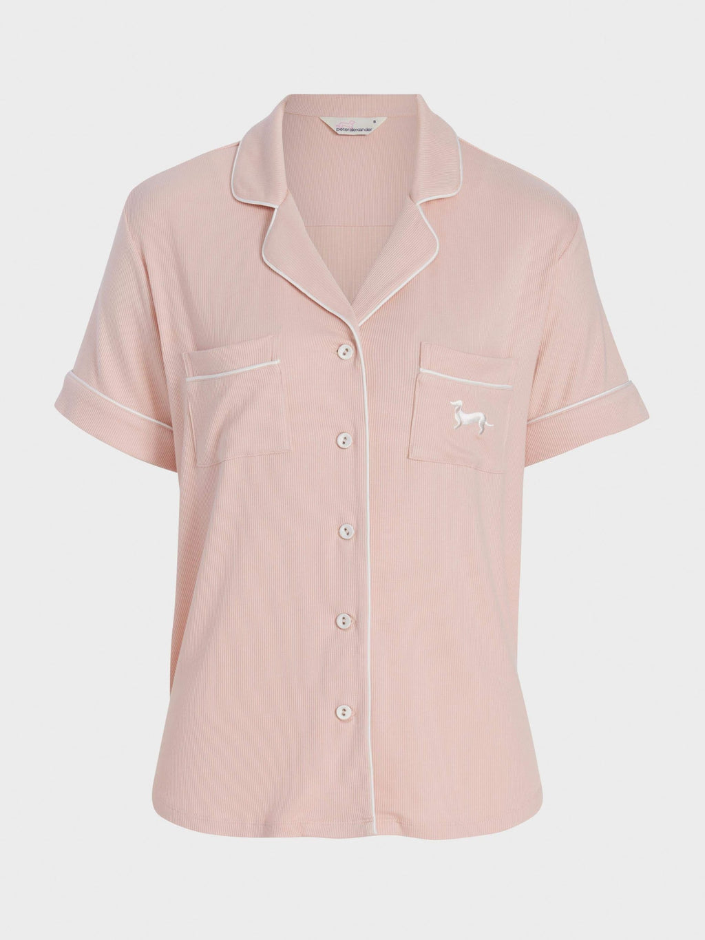 Pink Rib Shirt palepink