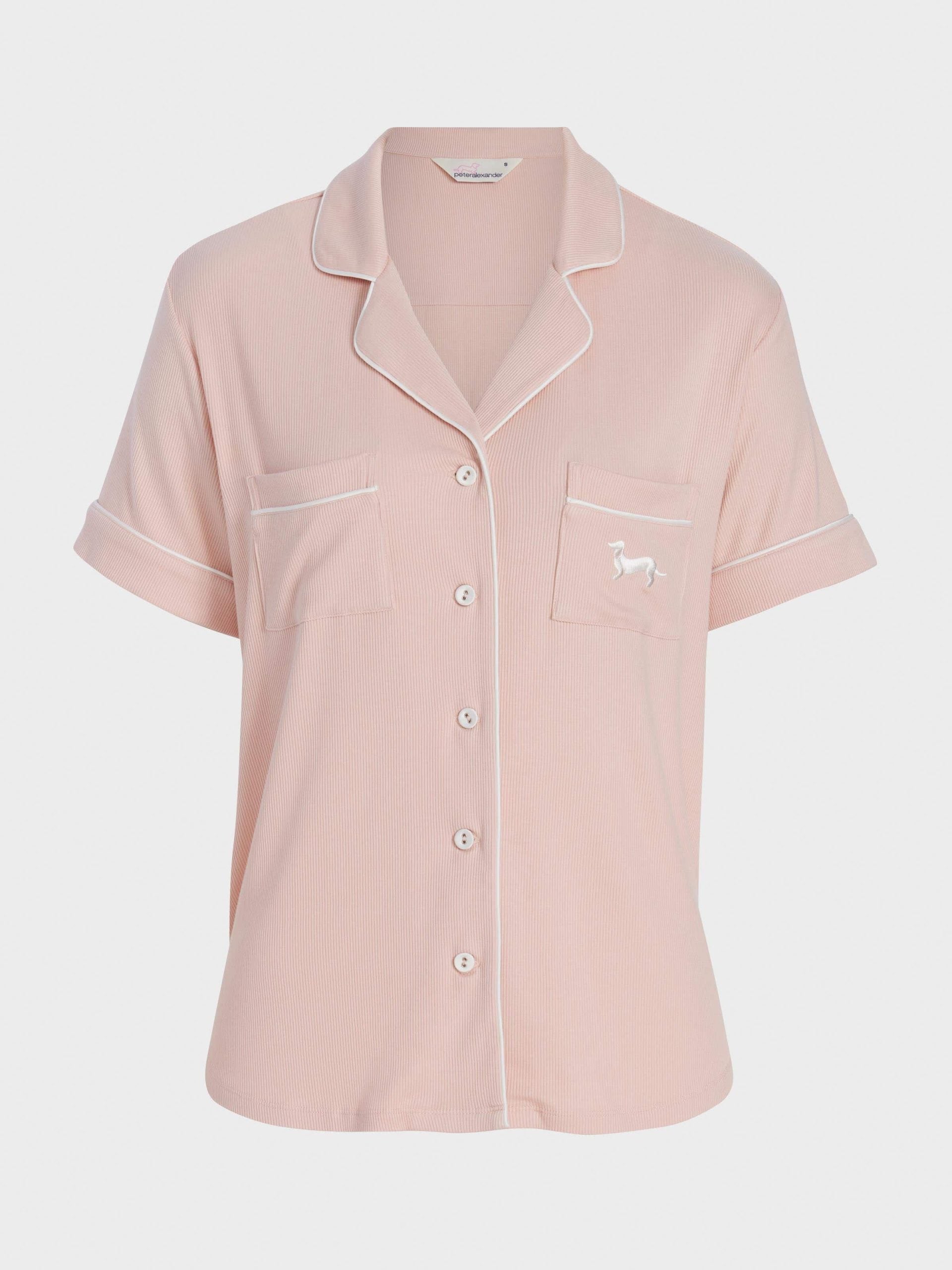Pink Rib Shirt palepink