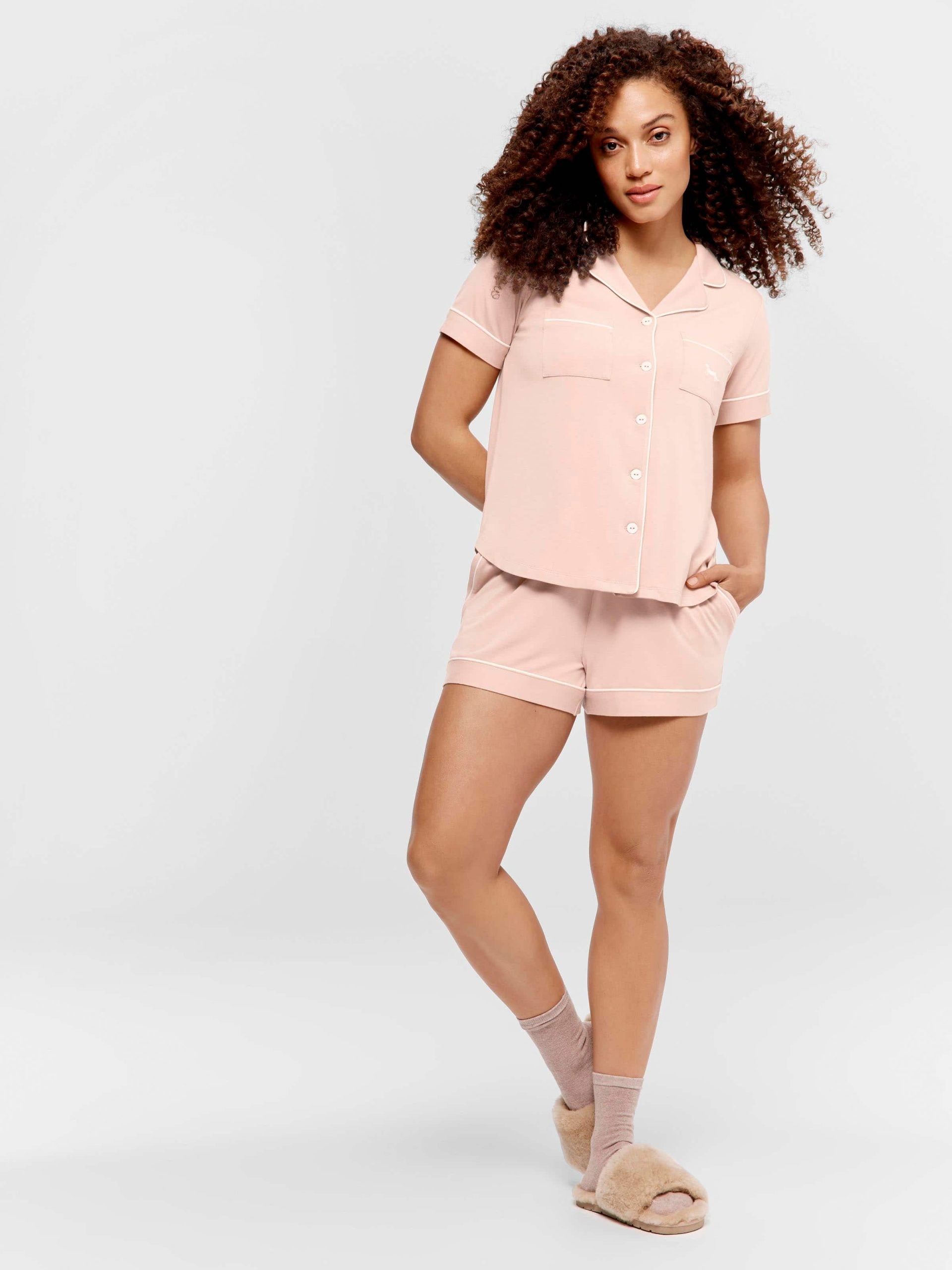 Caramel Bamboo Pj Set caramel