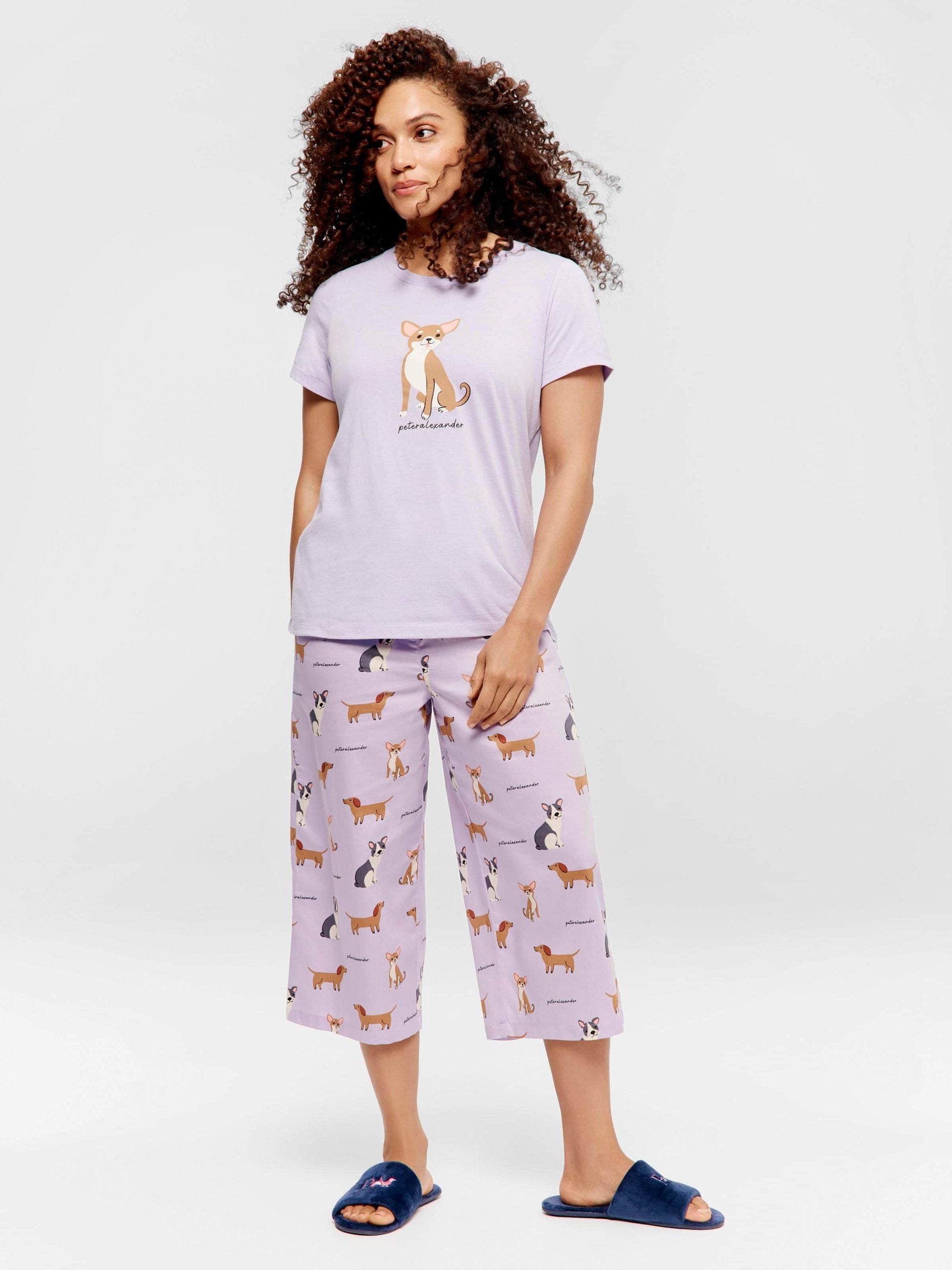 Lilac Dog Tee lilac