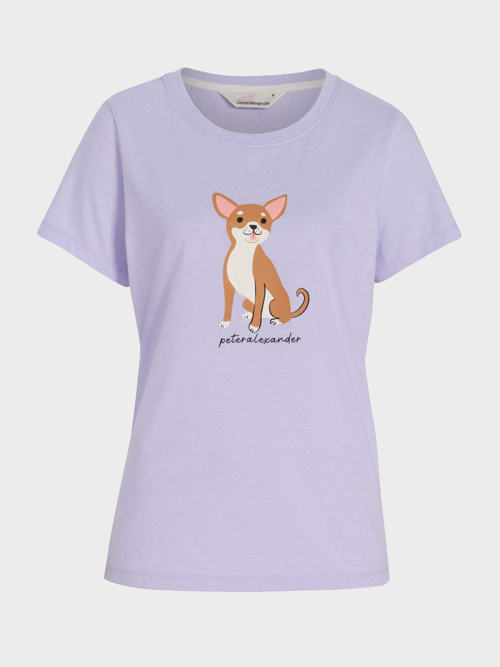Lilac Dog Tee lilac