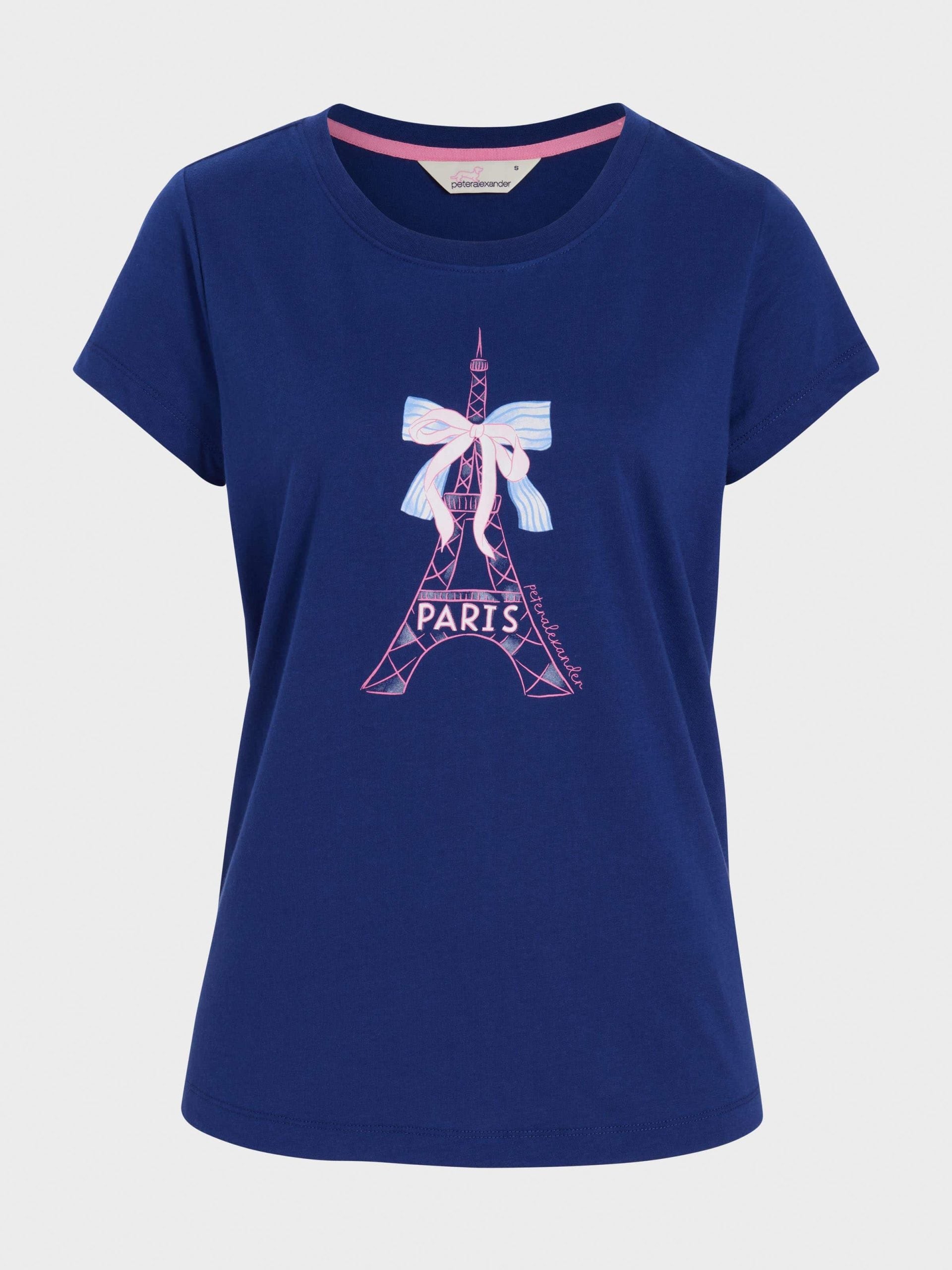 Paris Tee navy