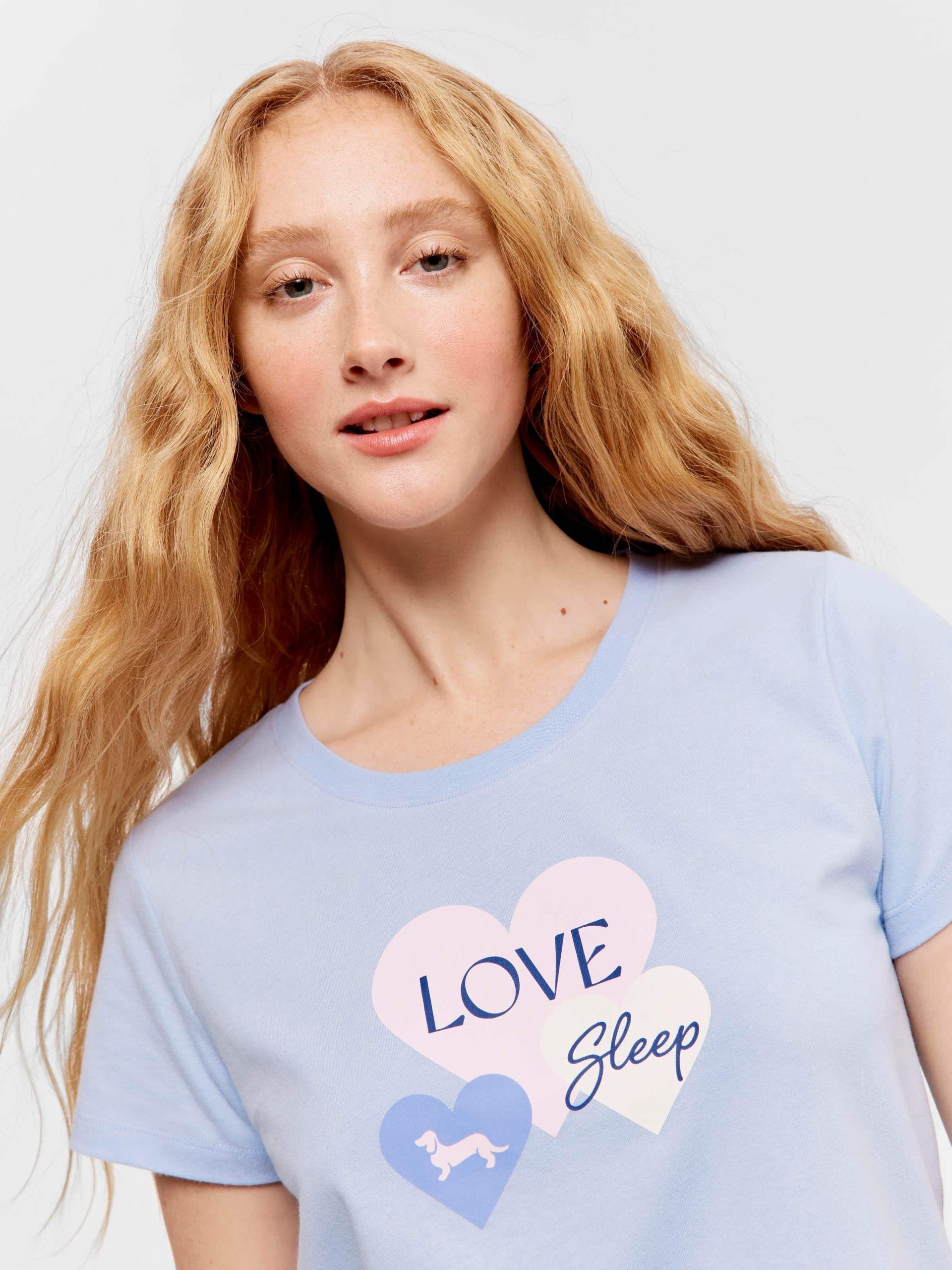 Love Sleep Tee multi