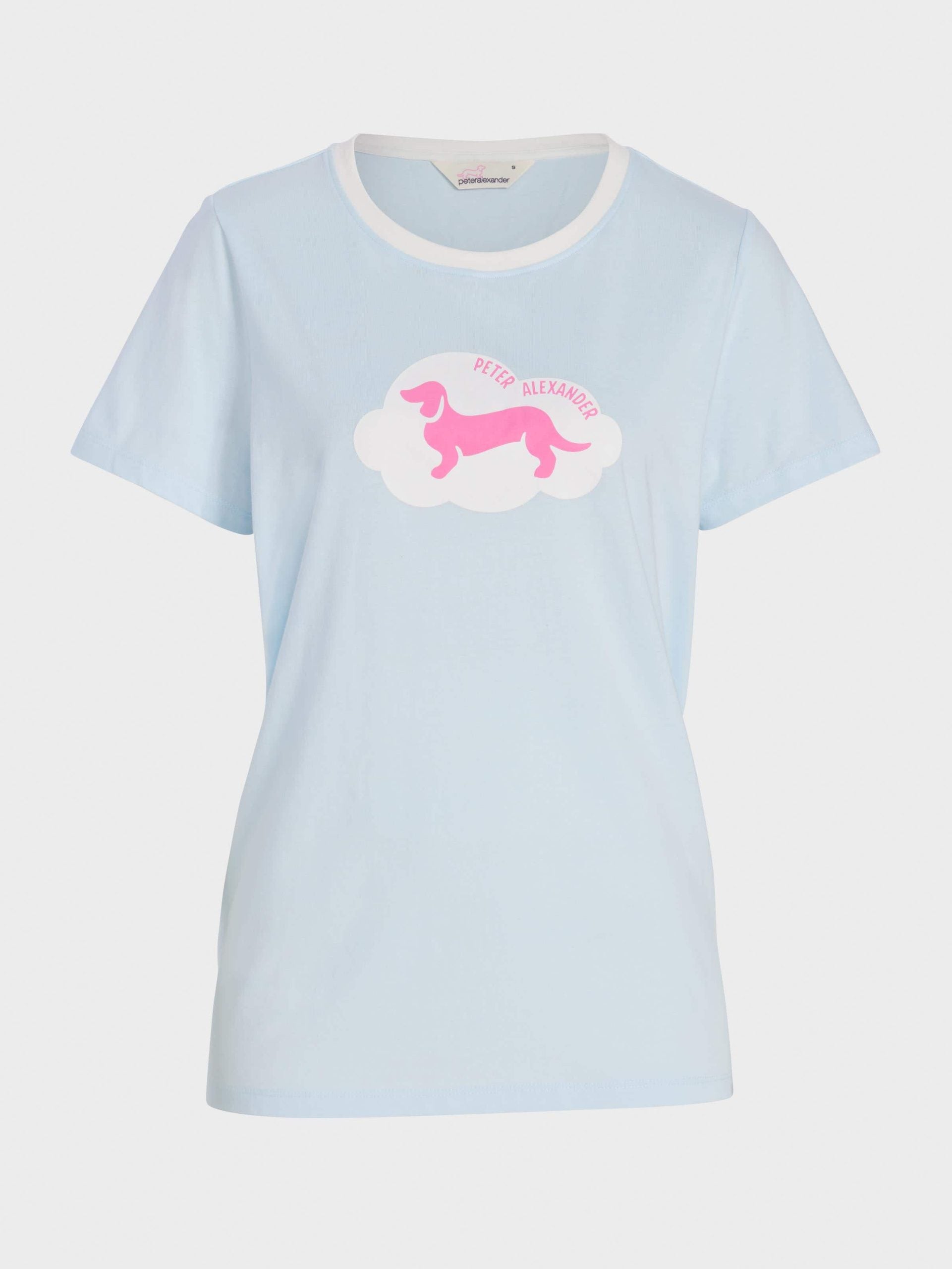 Cloud Penny Tee blue