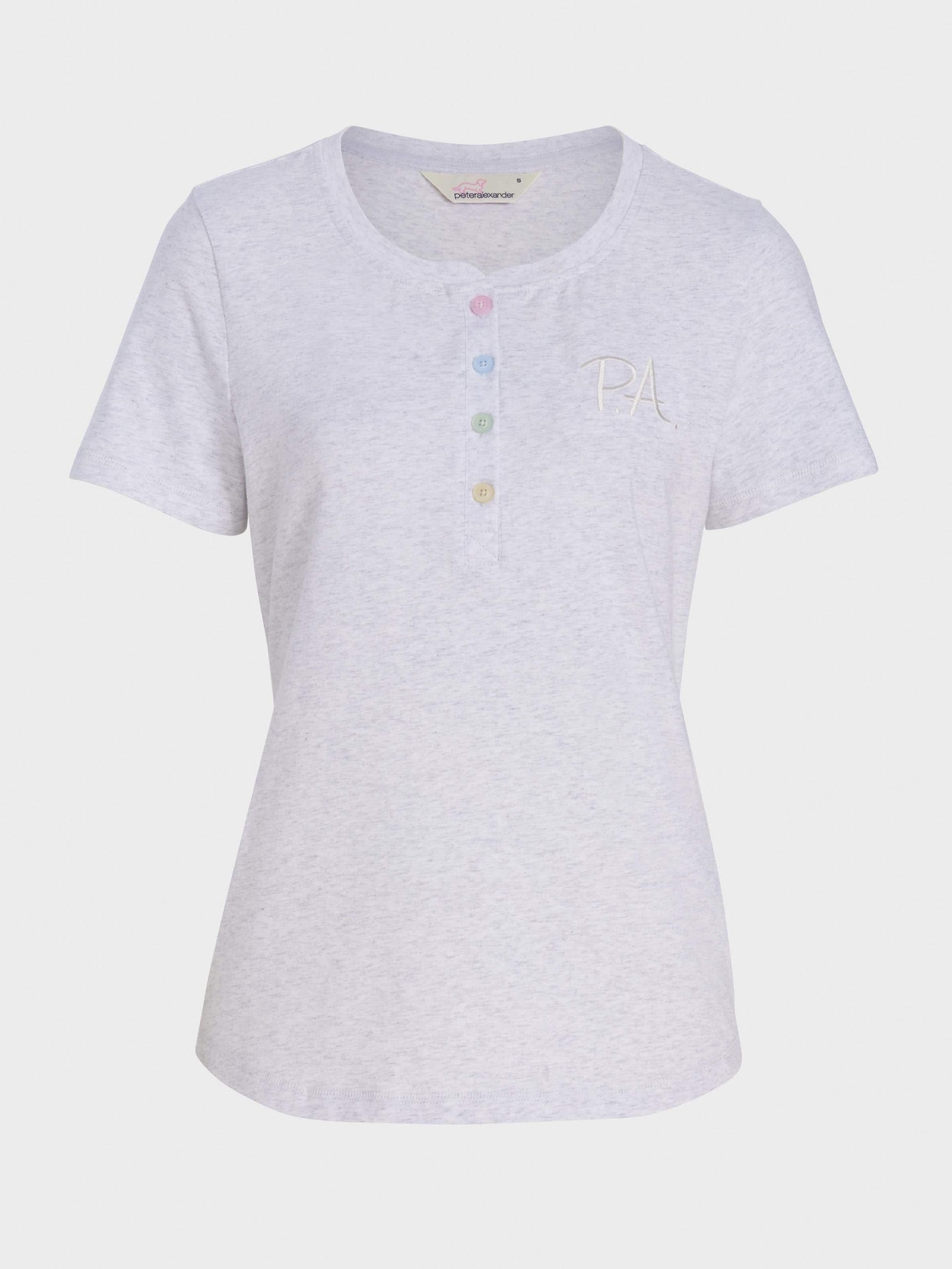 Grey Henley ltgrey