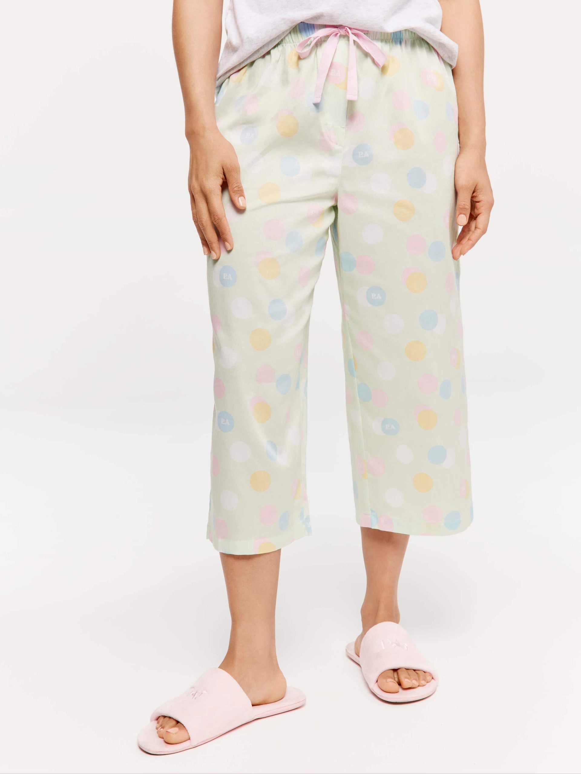 Mint Spot 3/4 Pj Pant multi