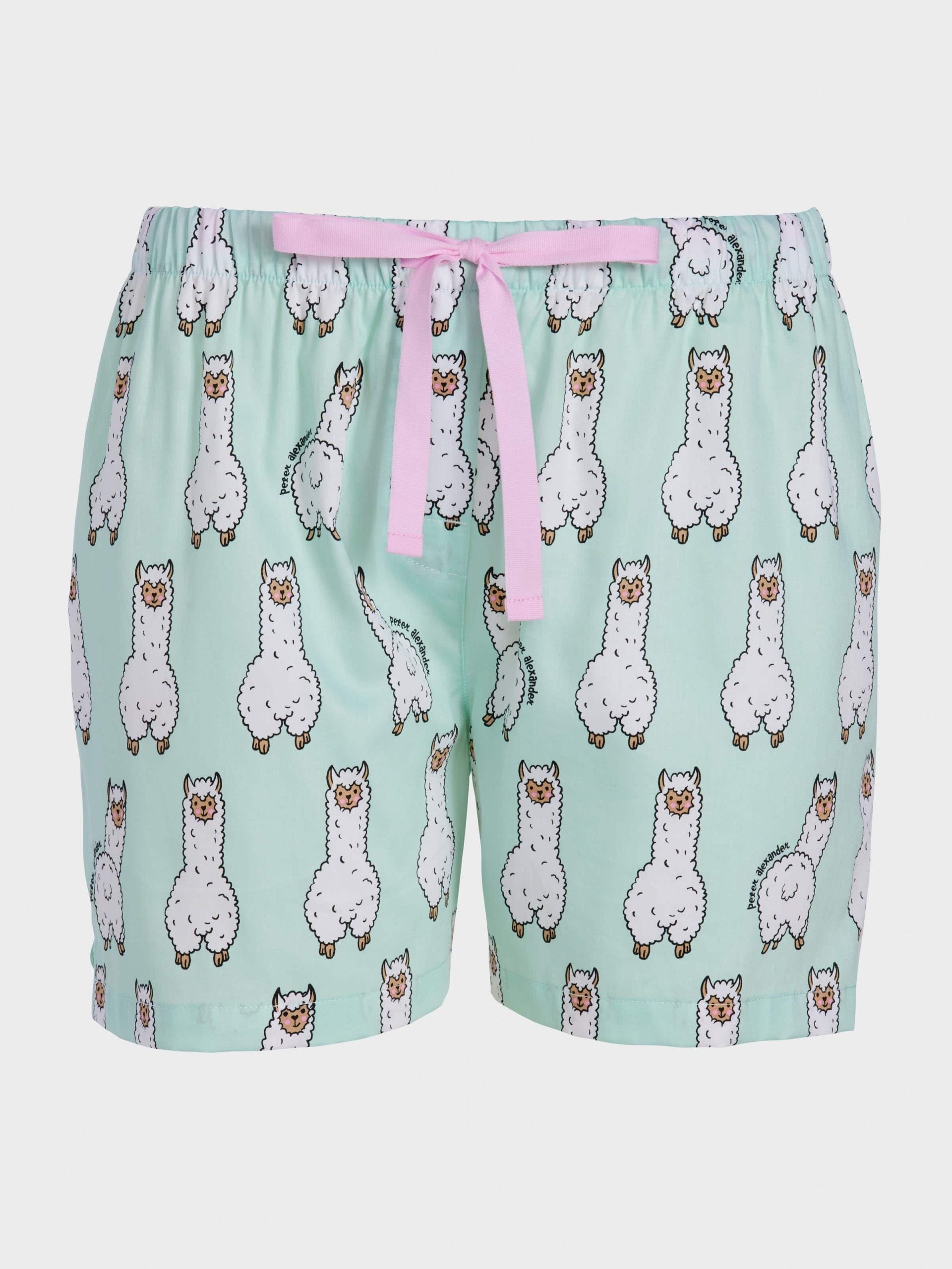 Mint Llamas Mid Short multi