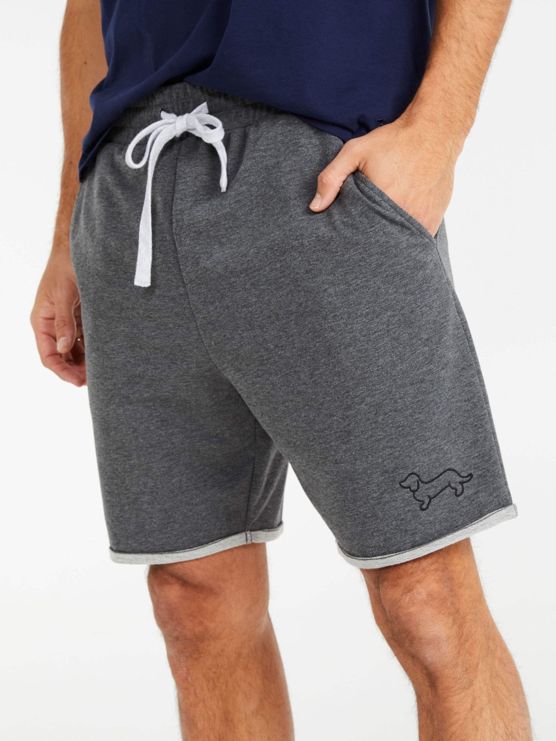P.A. Charcoal Cut Off Sweat charcoalmarle