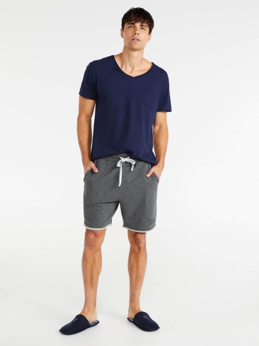 P.A. Charcoal Cut Off Sweat charcoalmarle