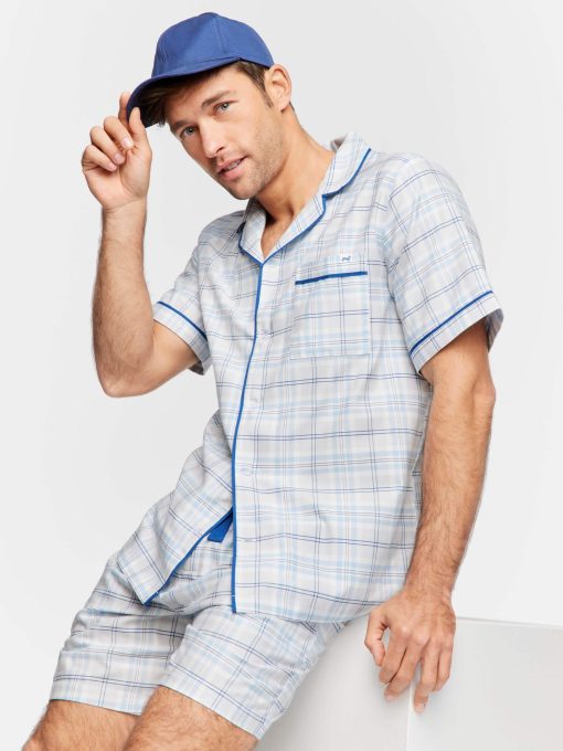 Blue Check Shirt multi