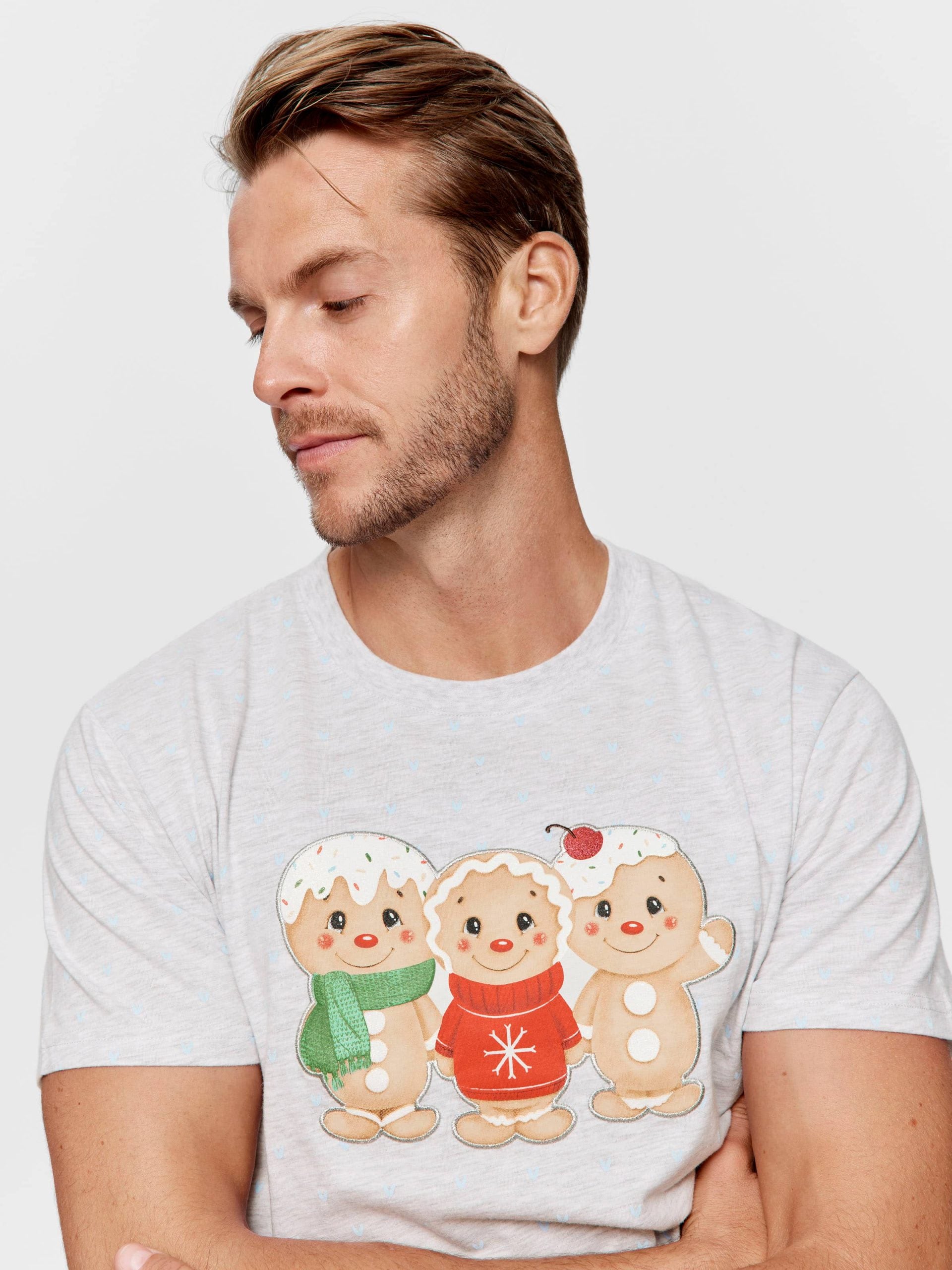 Gingerbread Short Sleeve Set multi
