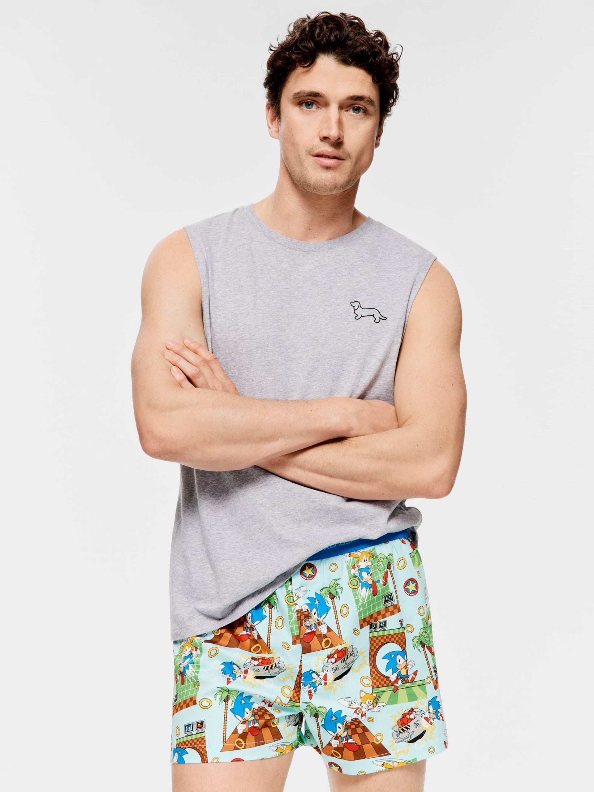 Sonic Game Boxer Short multi
