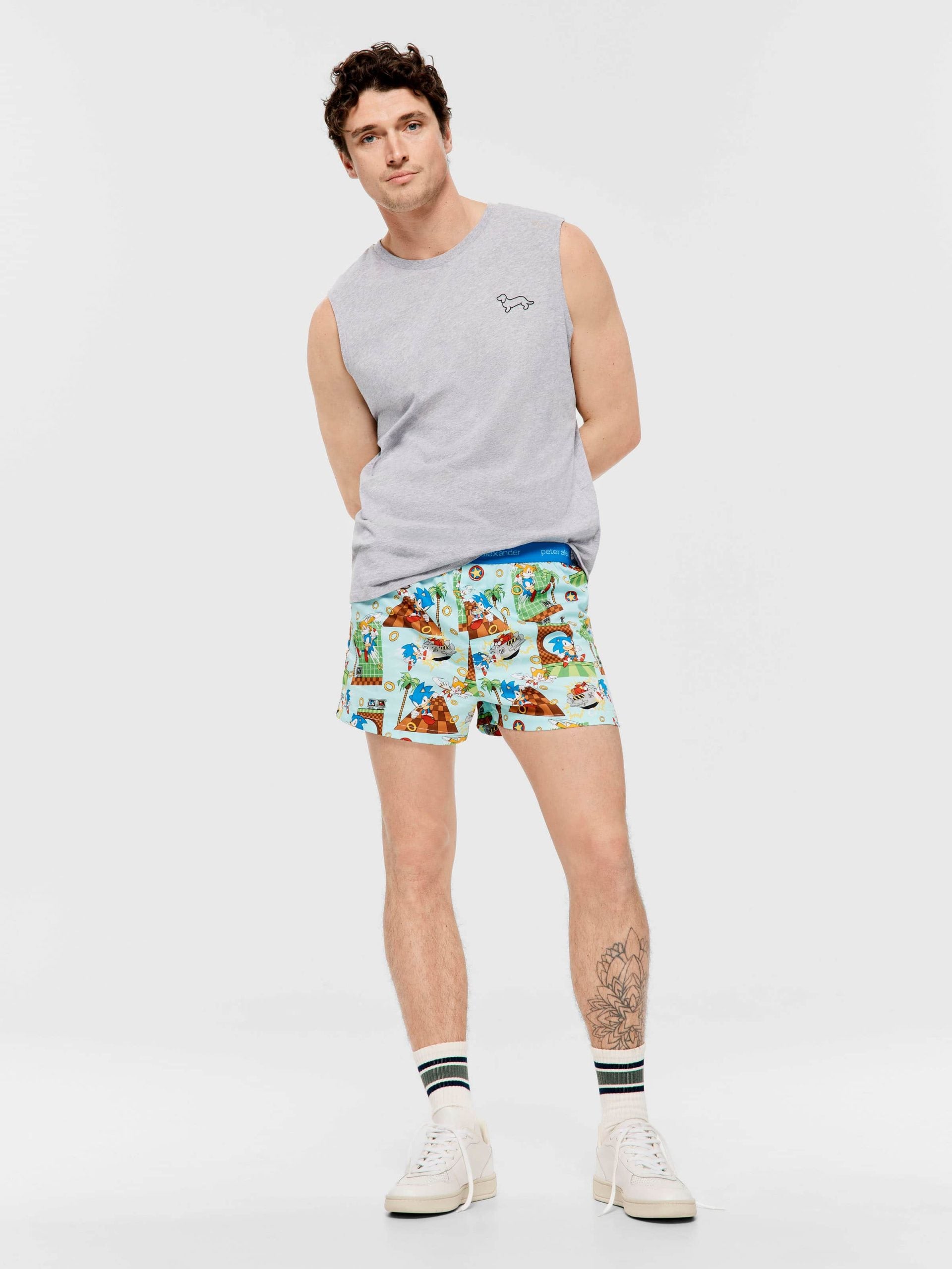 Sonic Game Boxer Short multi