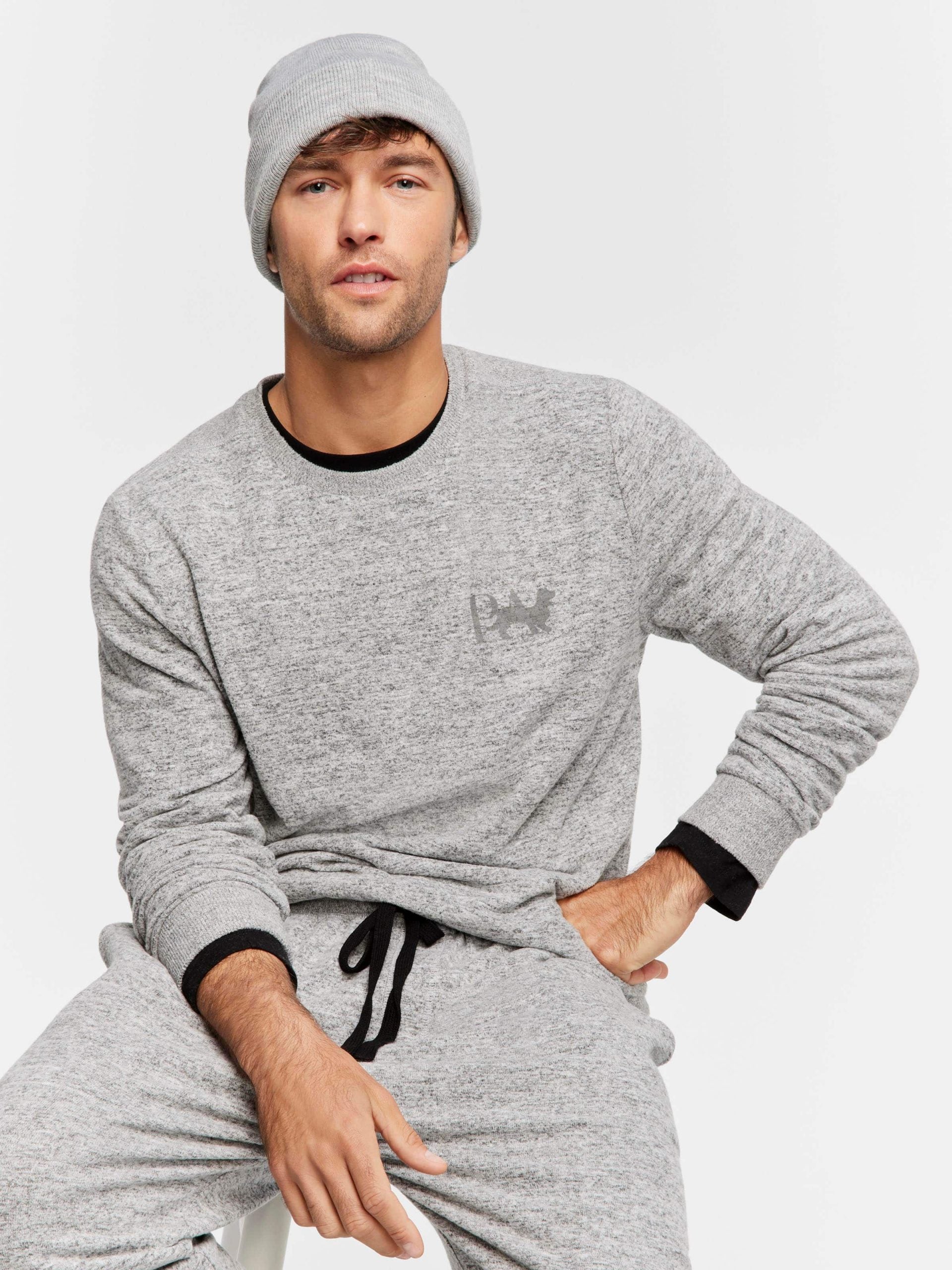 Grey Marle Cuff Pj Pant greymarle