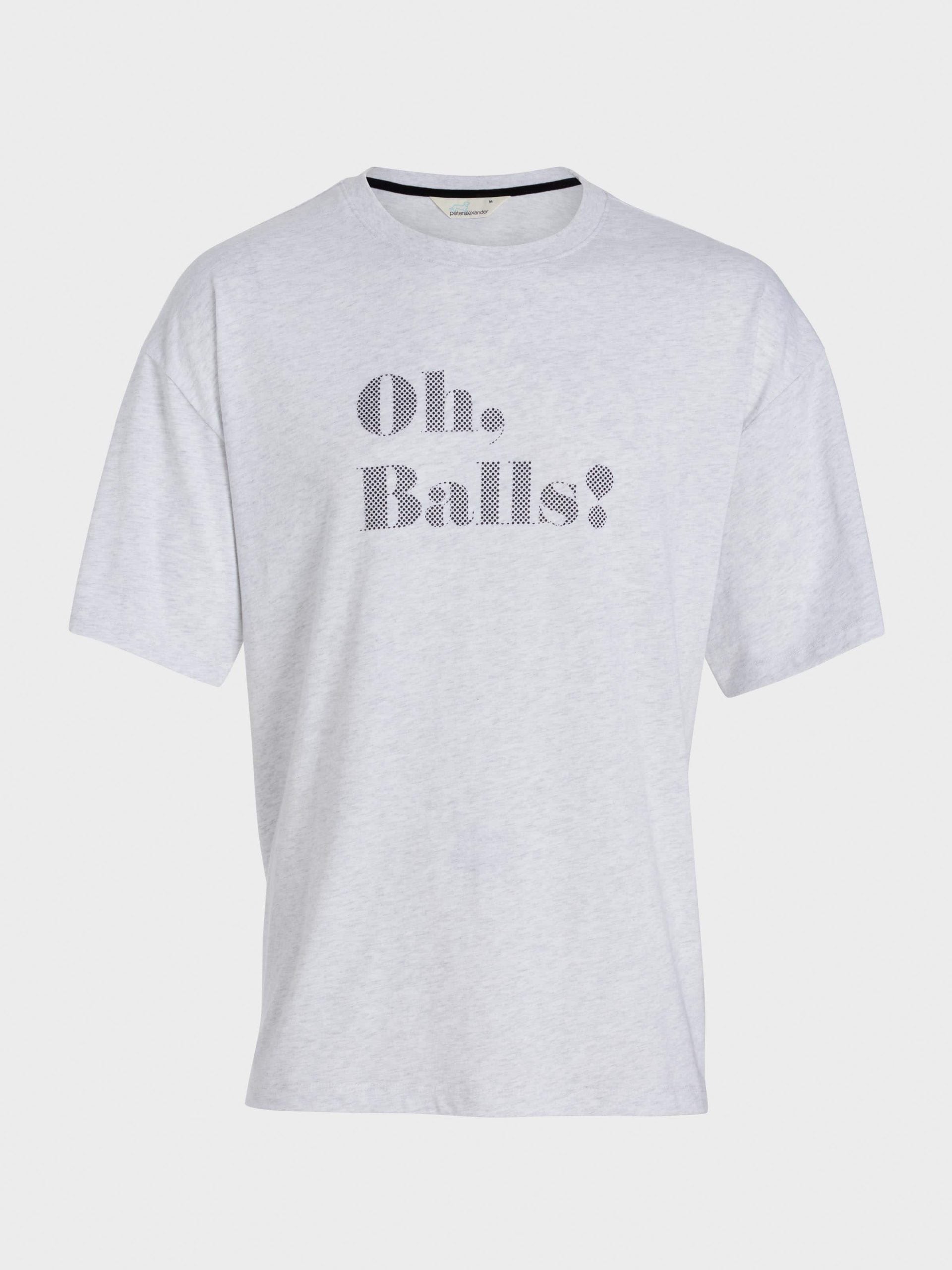 Oh Balls Tee greymarle