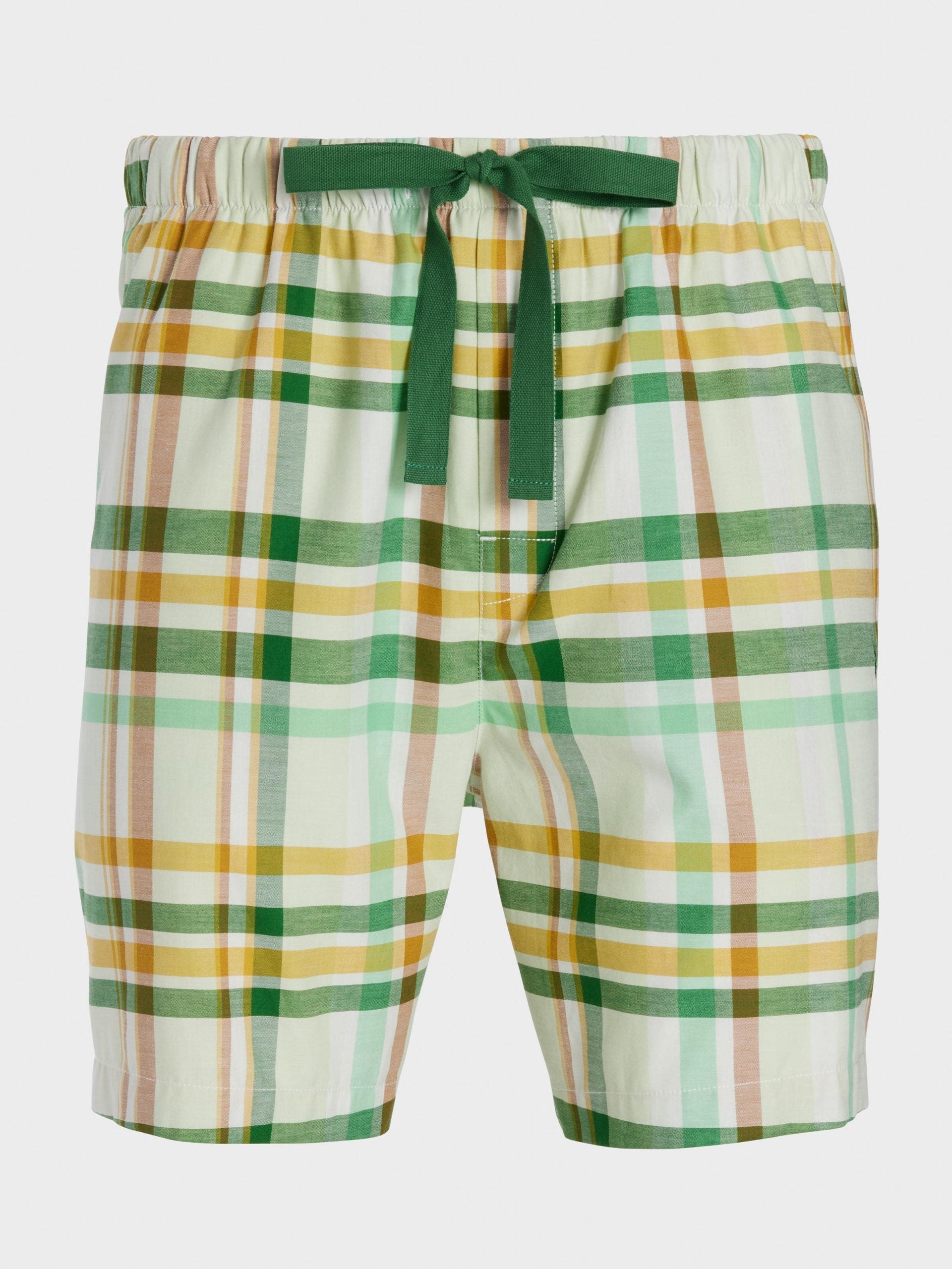 Green Check Mid Short multi