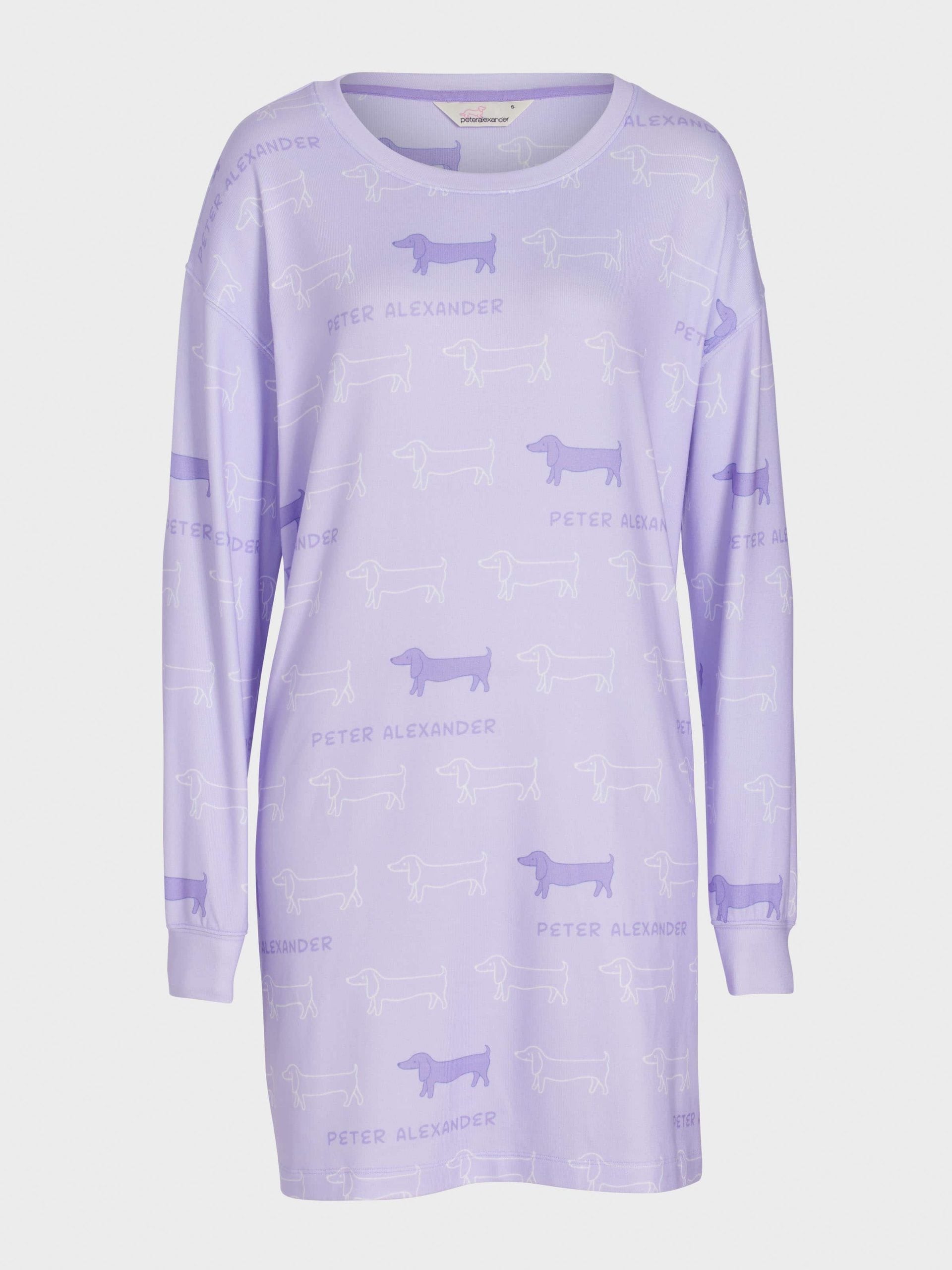 Plush Penny Walk Long Sleeve Nightie multi