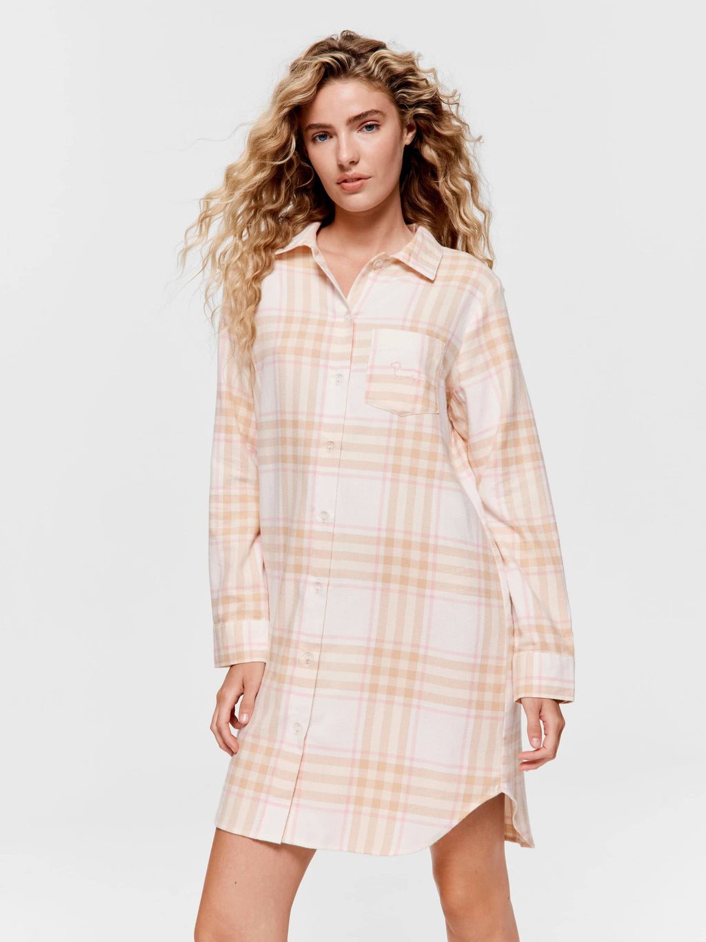 Caramel Classic Flannelette Nightshirt multi
