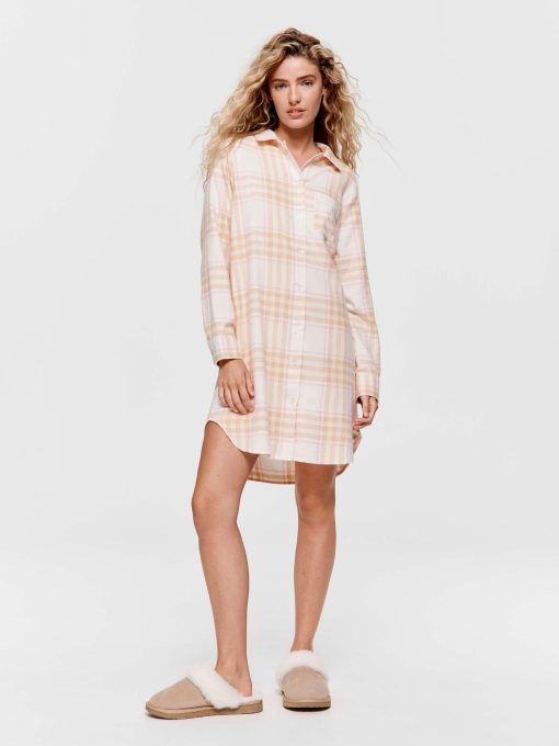 Caramel Classic Flannelette Nightshirt multi