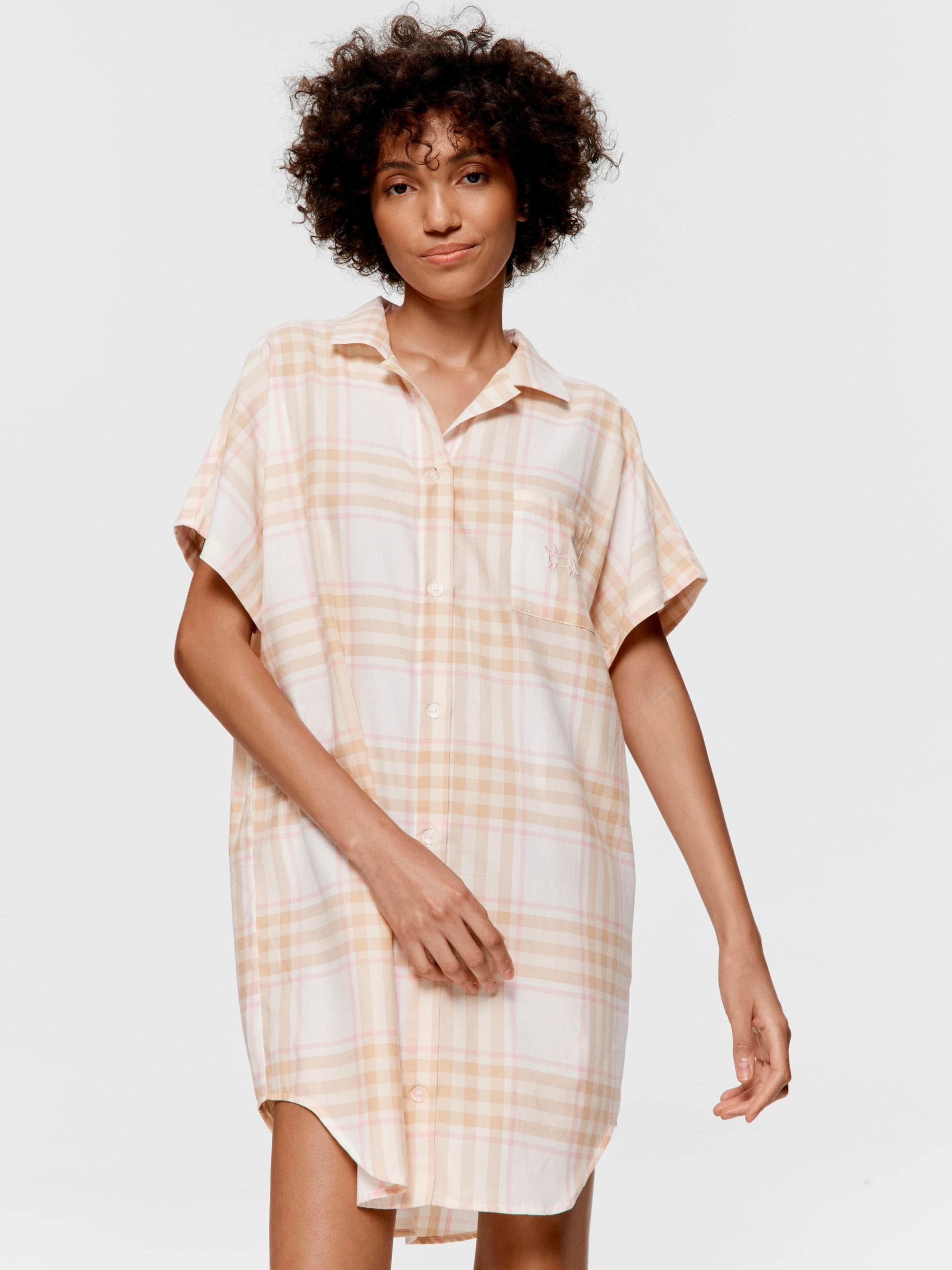 Caramel Boyfriend Nightshirt multi