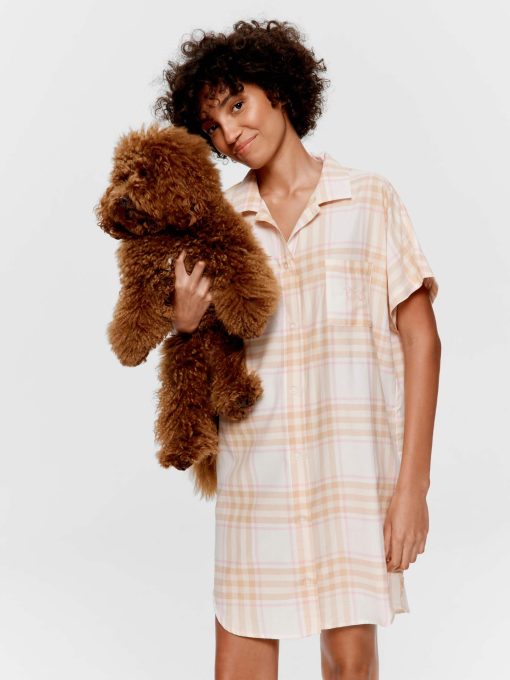 Caramel Boyfriend Nightshirt multi