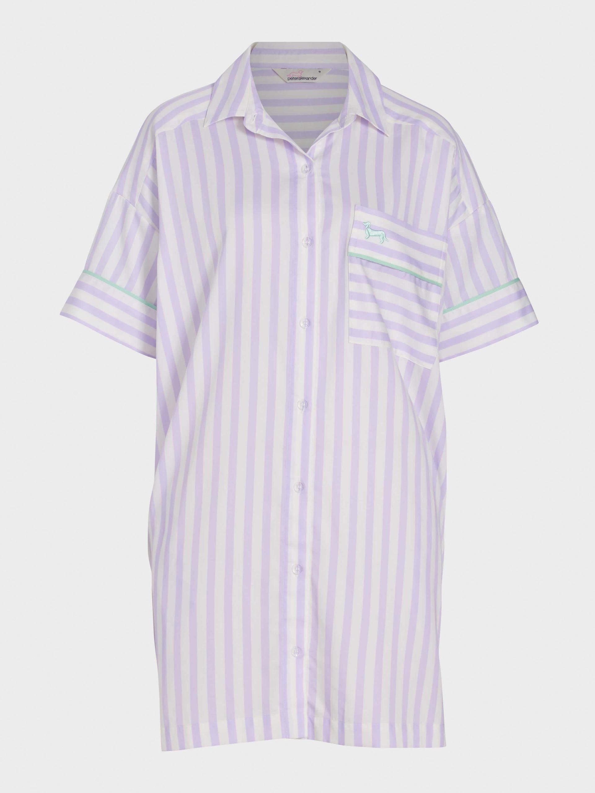 Lilac Candy Stripe Nightshirt multi