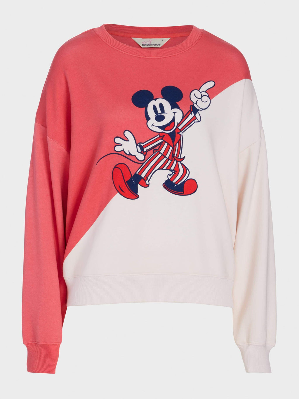 Mickey Mouse Track Sweater Red