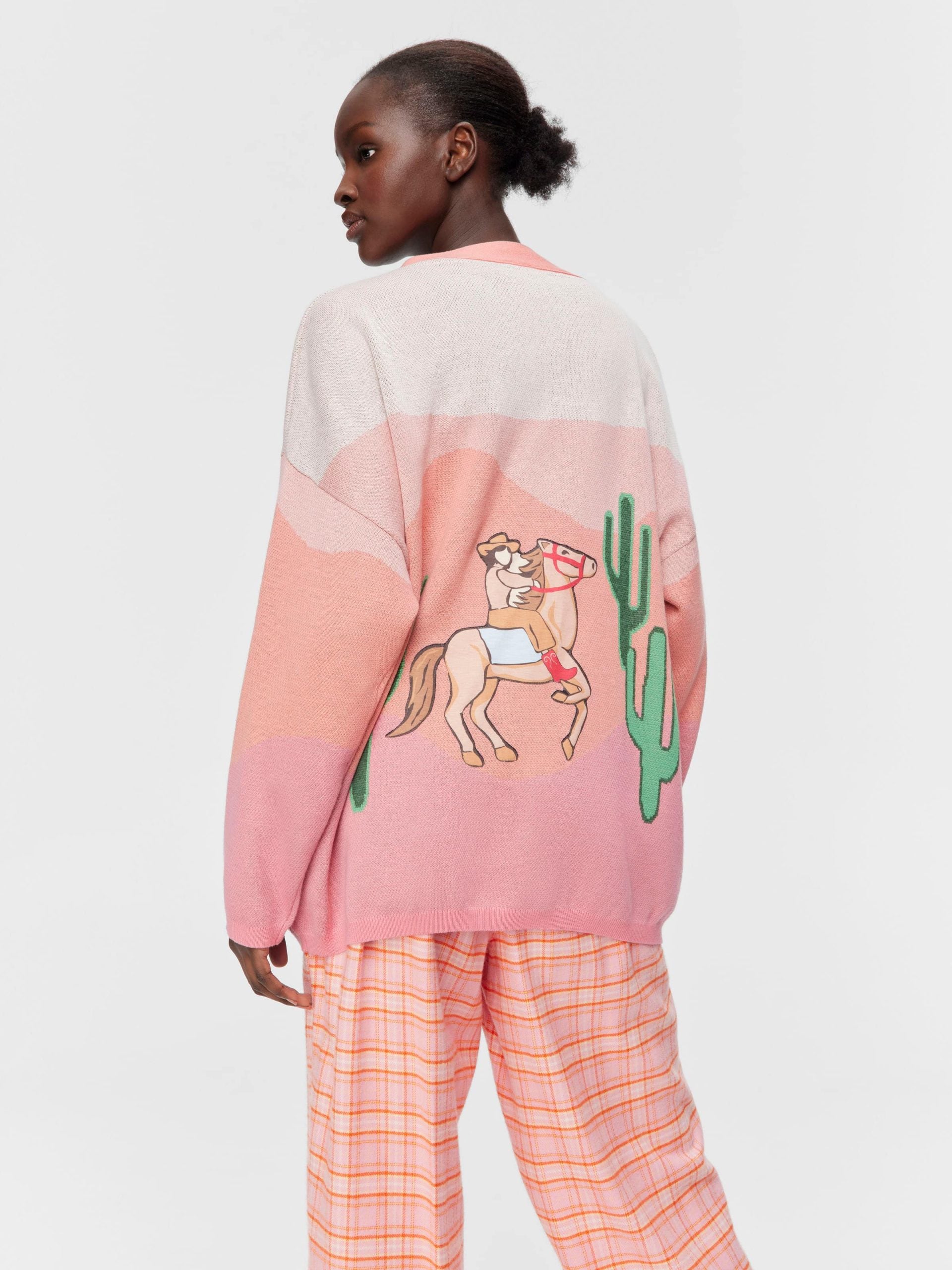 Cowboy Knit Cardi Multi