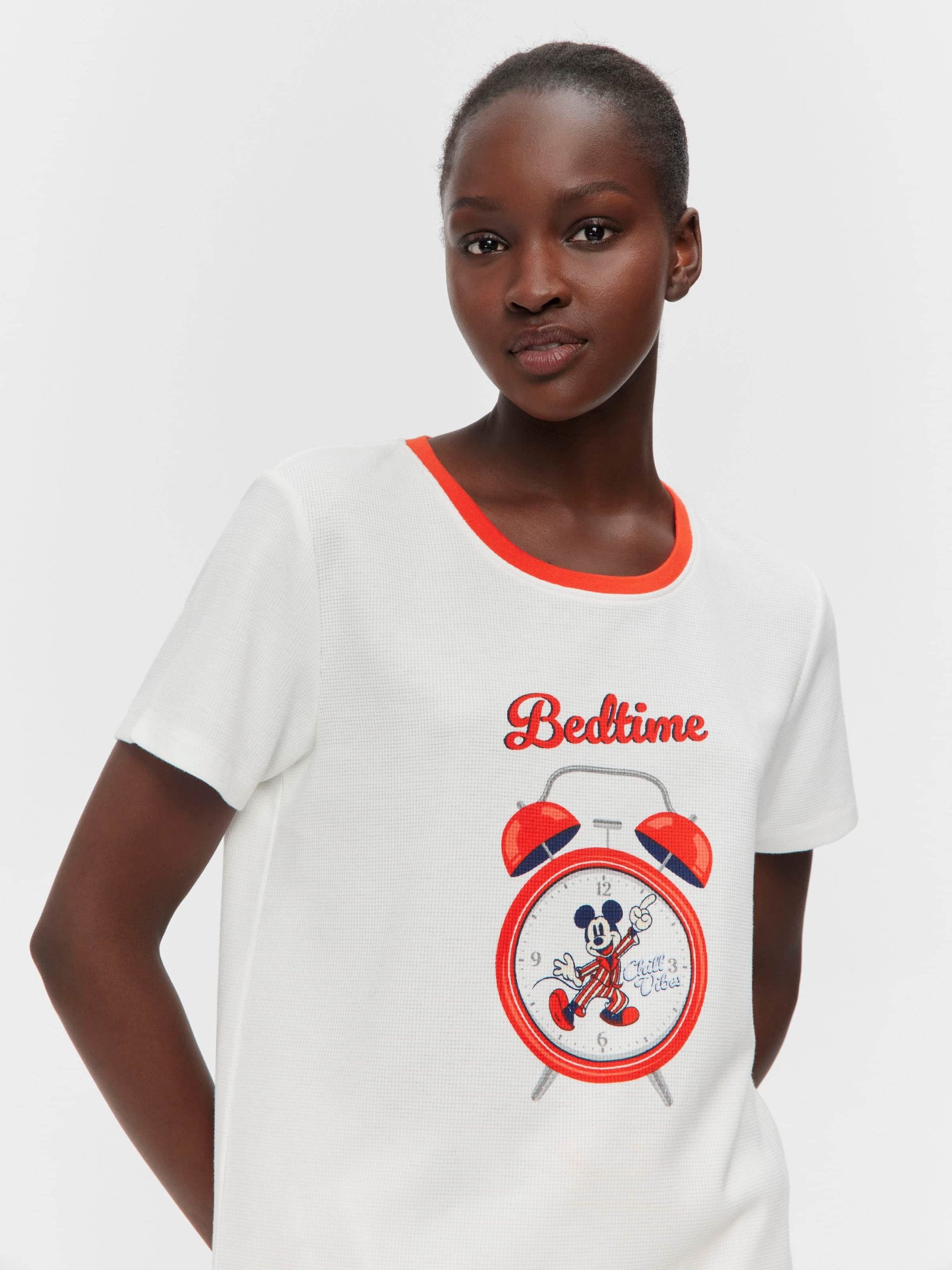 Wake Up Mickey Mouse Waffle Tee Cream