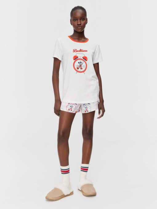 Wake Up Mickey Mouse Waffle Tee Cream