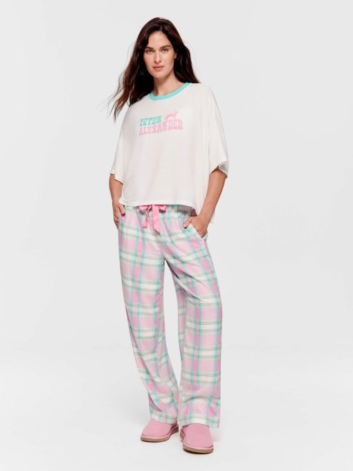 Peter Alexander Western Oversized Tee Cream