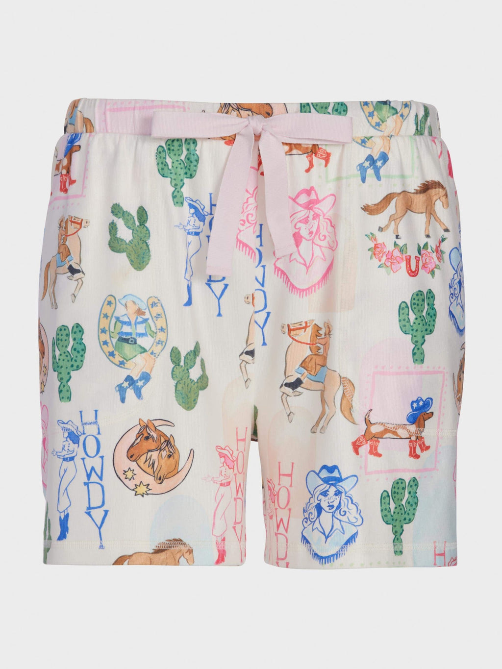 Western Plush Long Short Multi