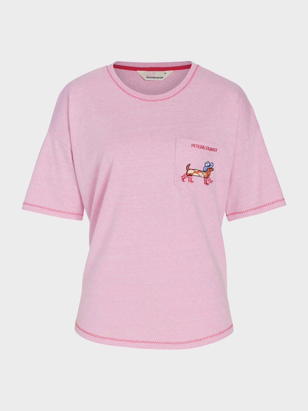Cowdog Tee Pale Pink