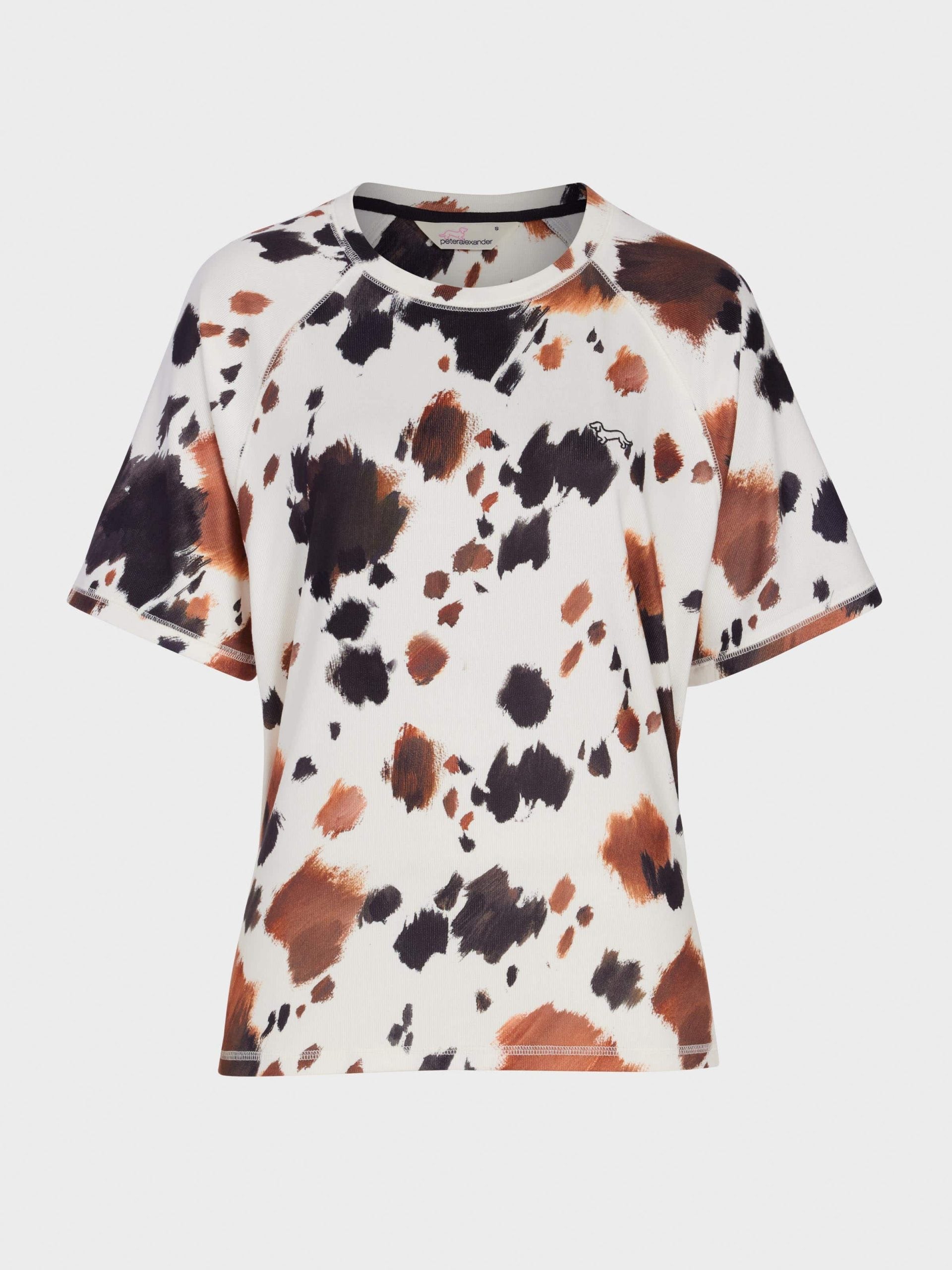 Cow Plush Oversized Tee Multi