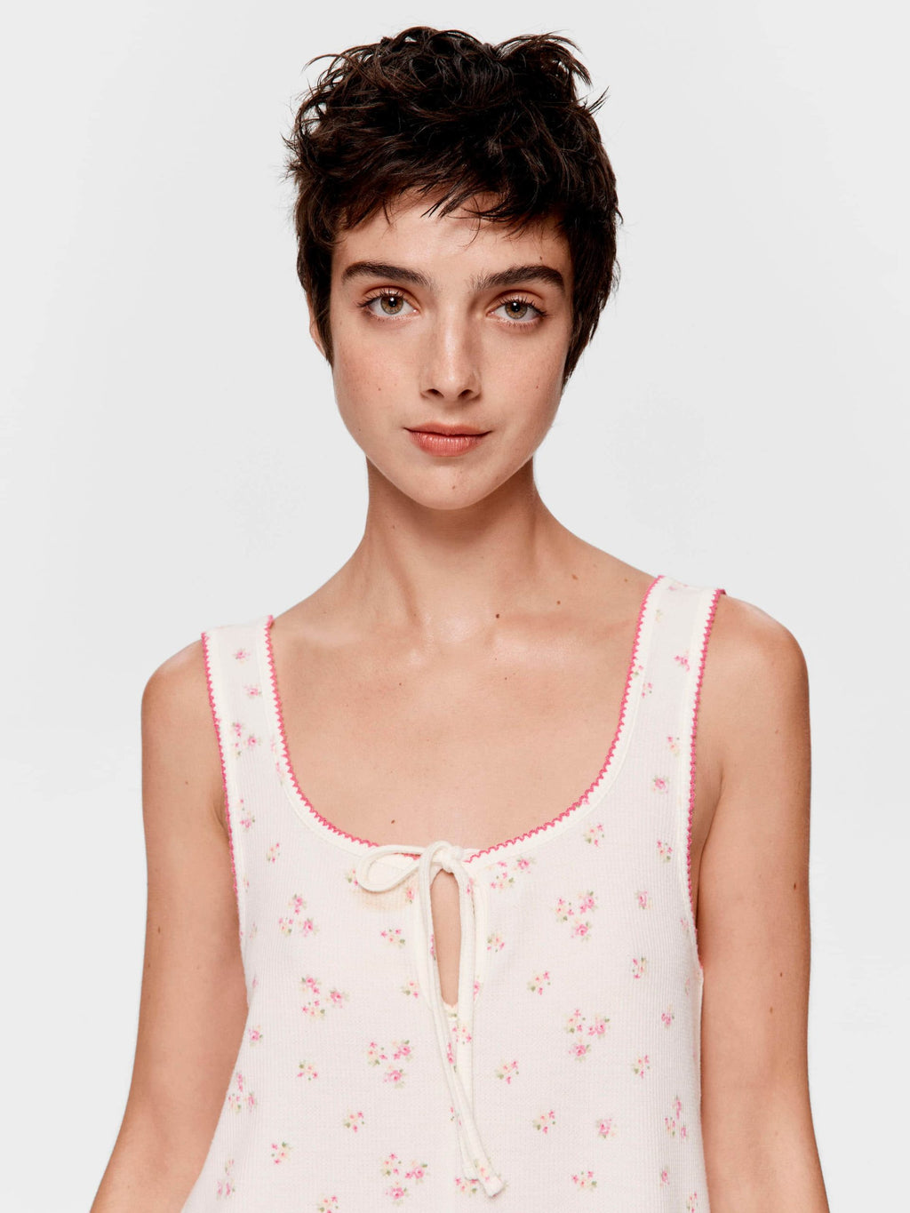 Brushed Waffle Playsuit Multi