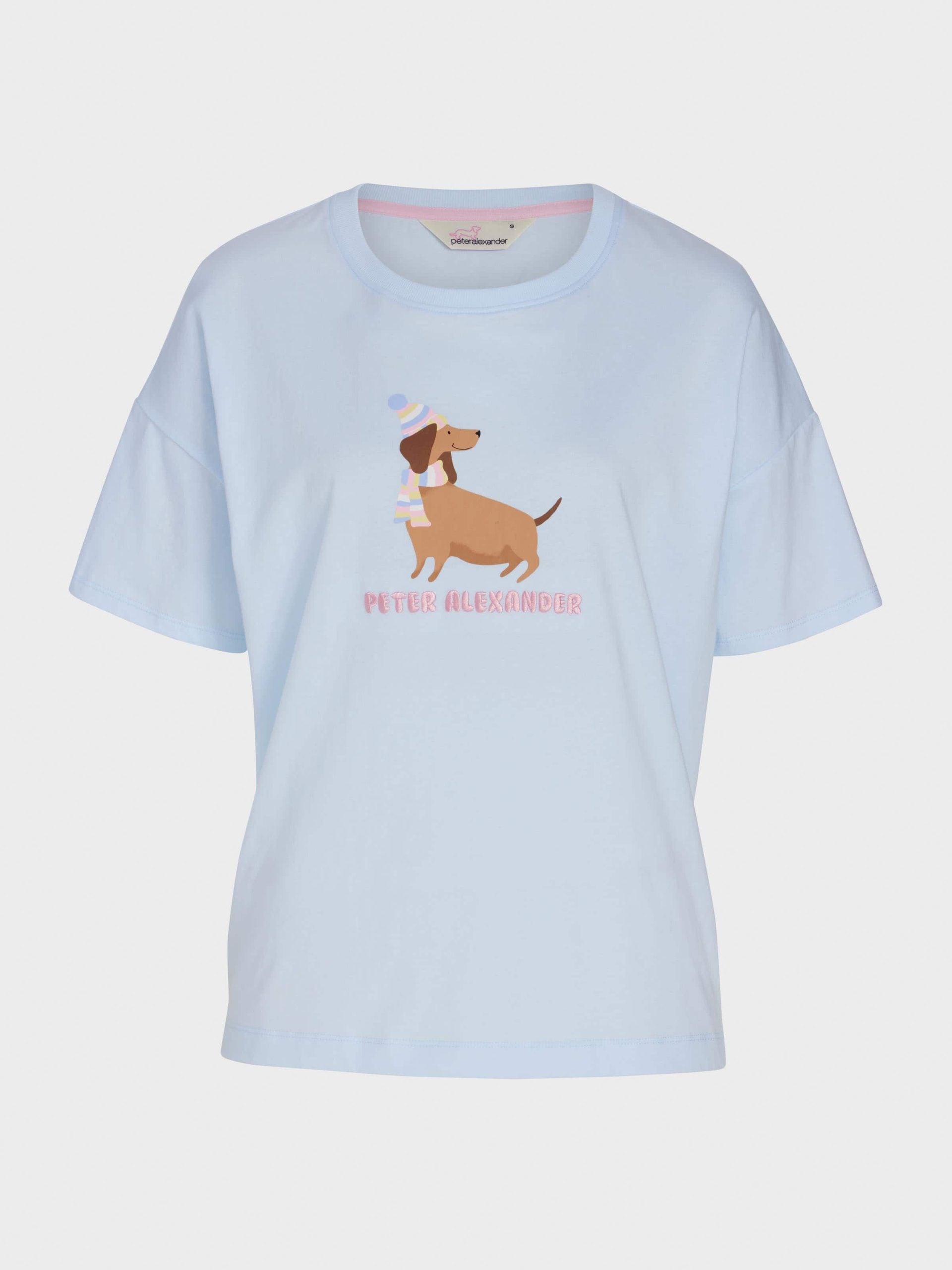 Beanie Dog Tee Blue