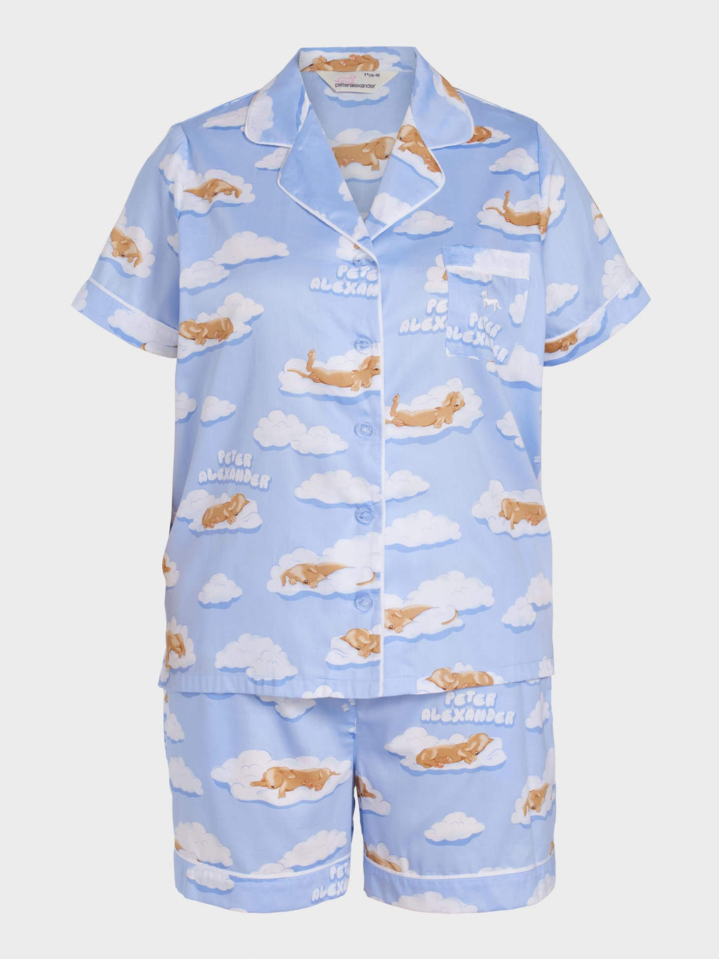 P.A. Plus Penny On A Cloud Shortie Pj Set Multi