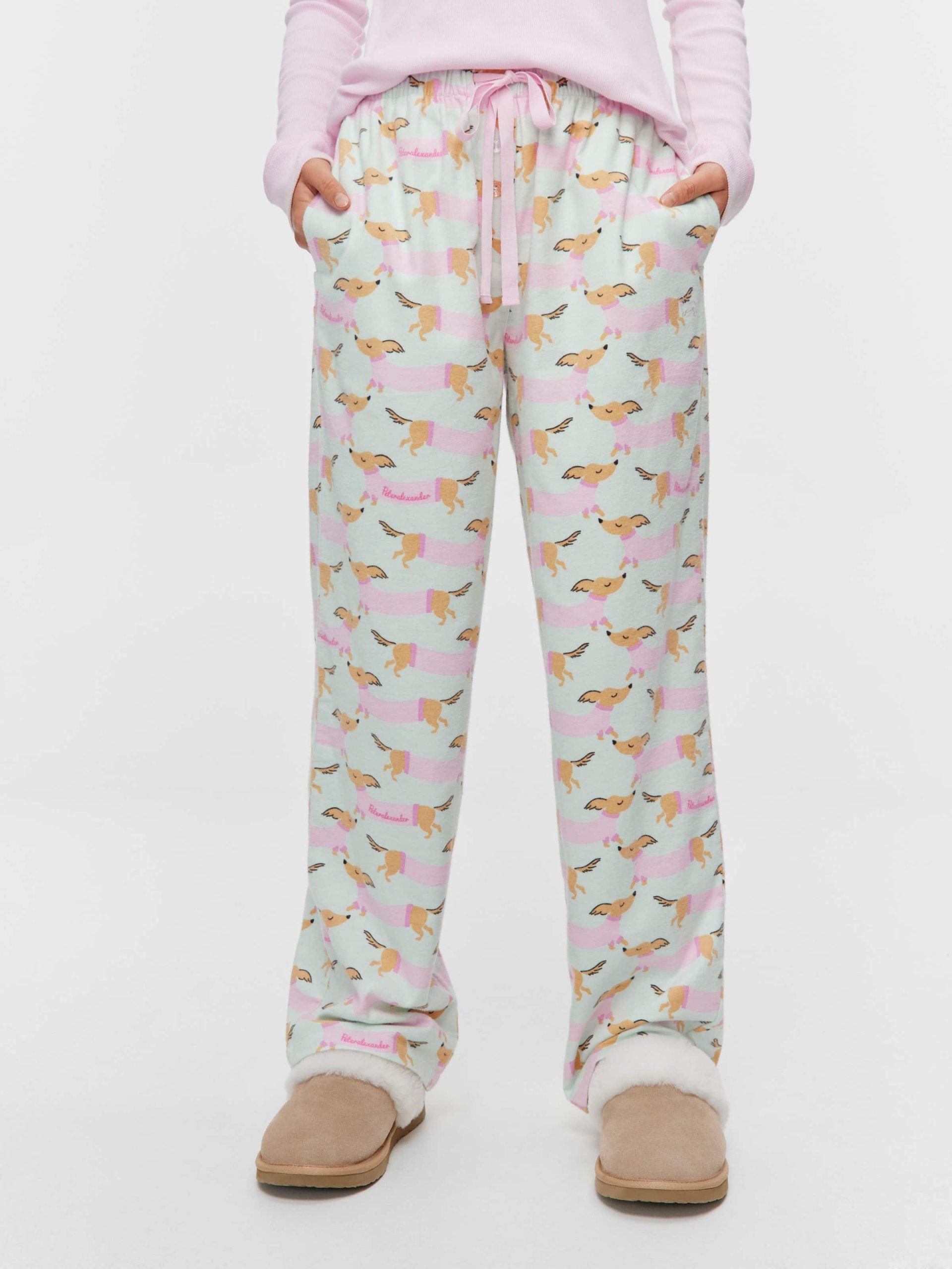 Mint Penny Flannelette Pj Pant multi