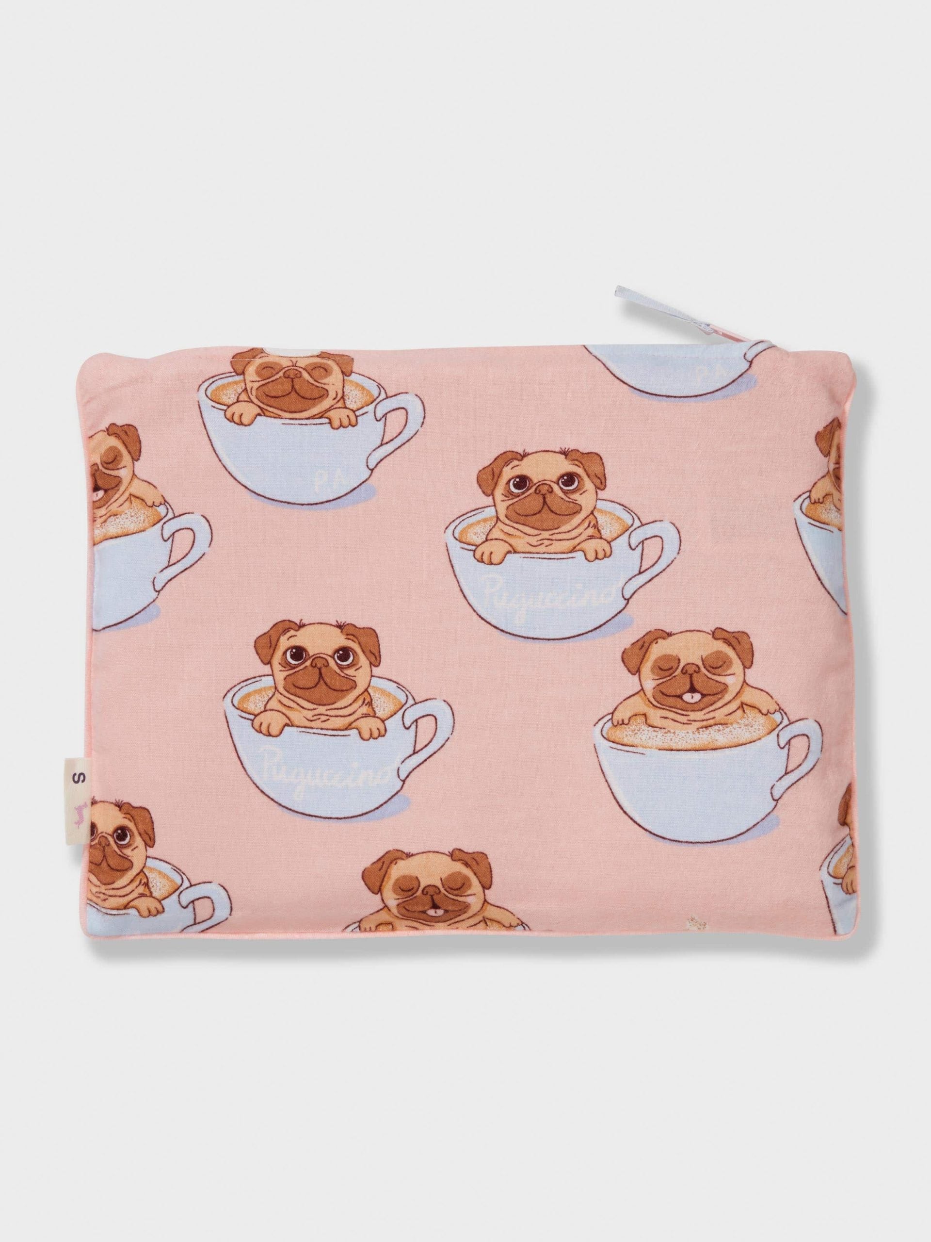 Pug In A Mug Long Pj Set multi