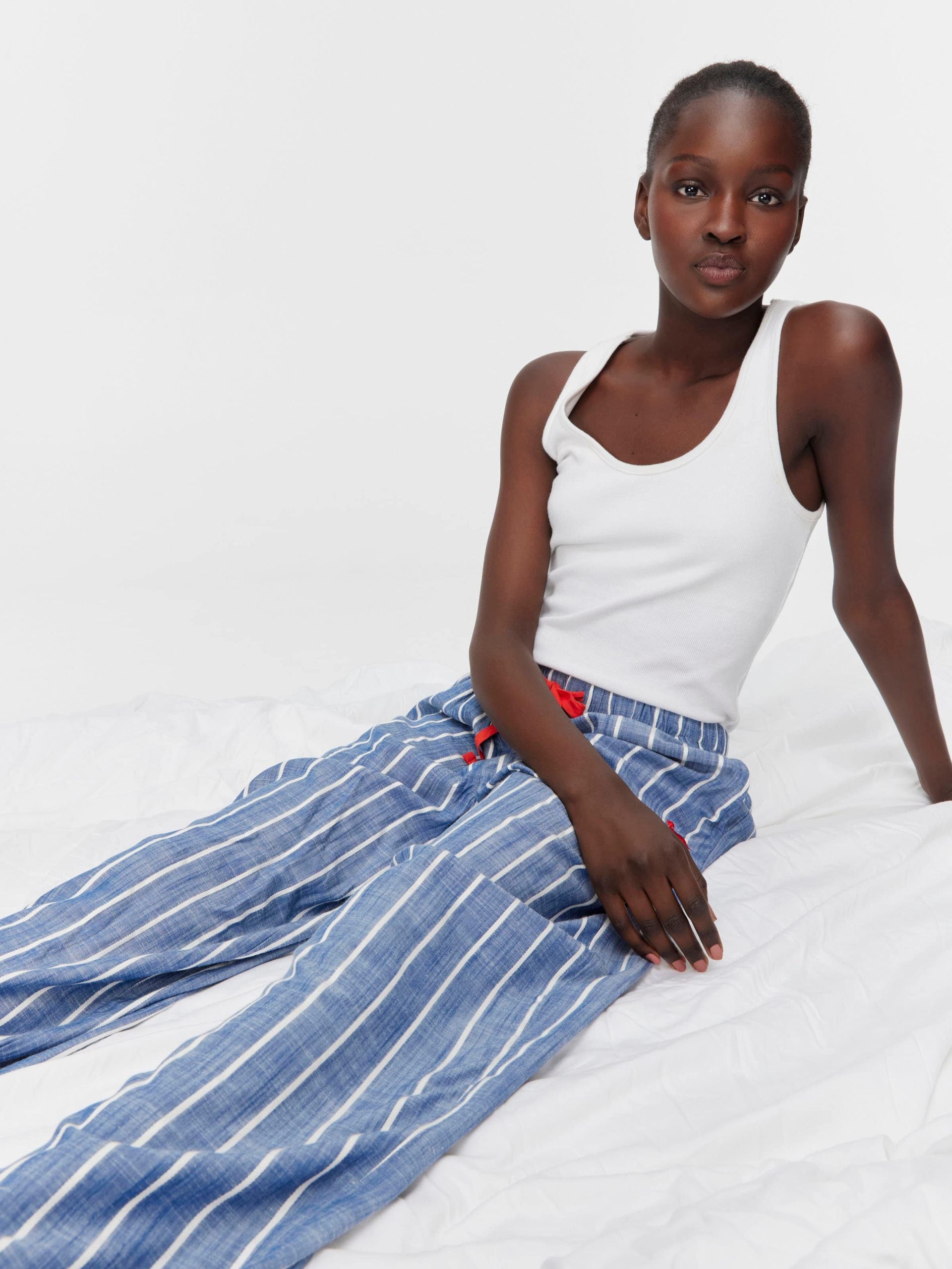 Textured Classic Flannelette Pj Pant Multi