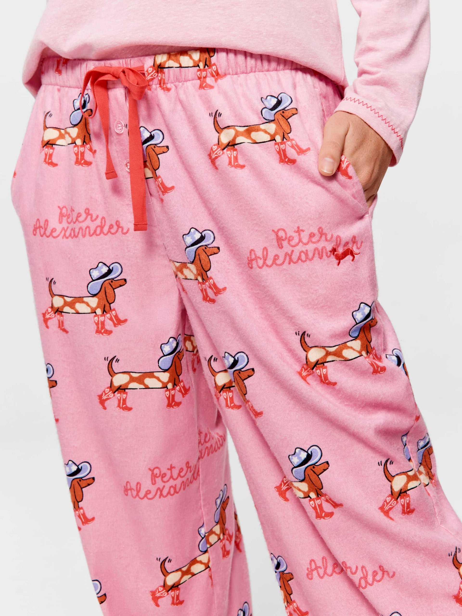 Cowdog Bamboo Flannelette Classic Pj Pant Multi