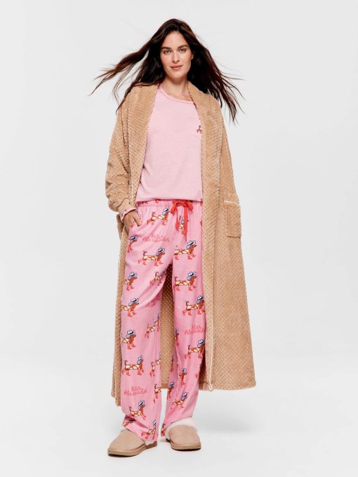 Cowdog Bamboo Flannelette Classic Pj Pant Multi